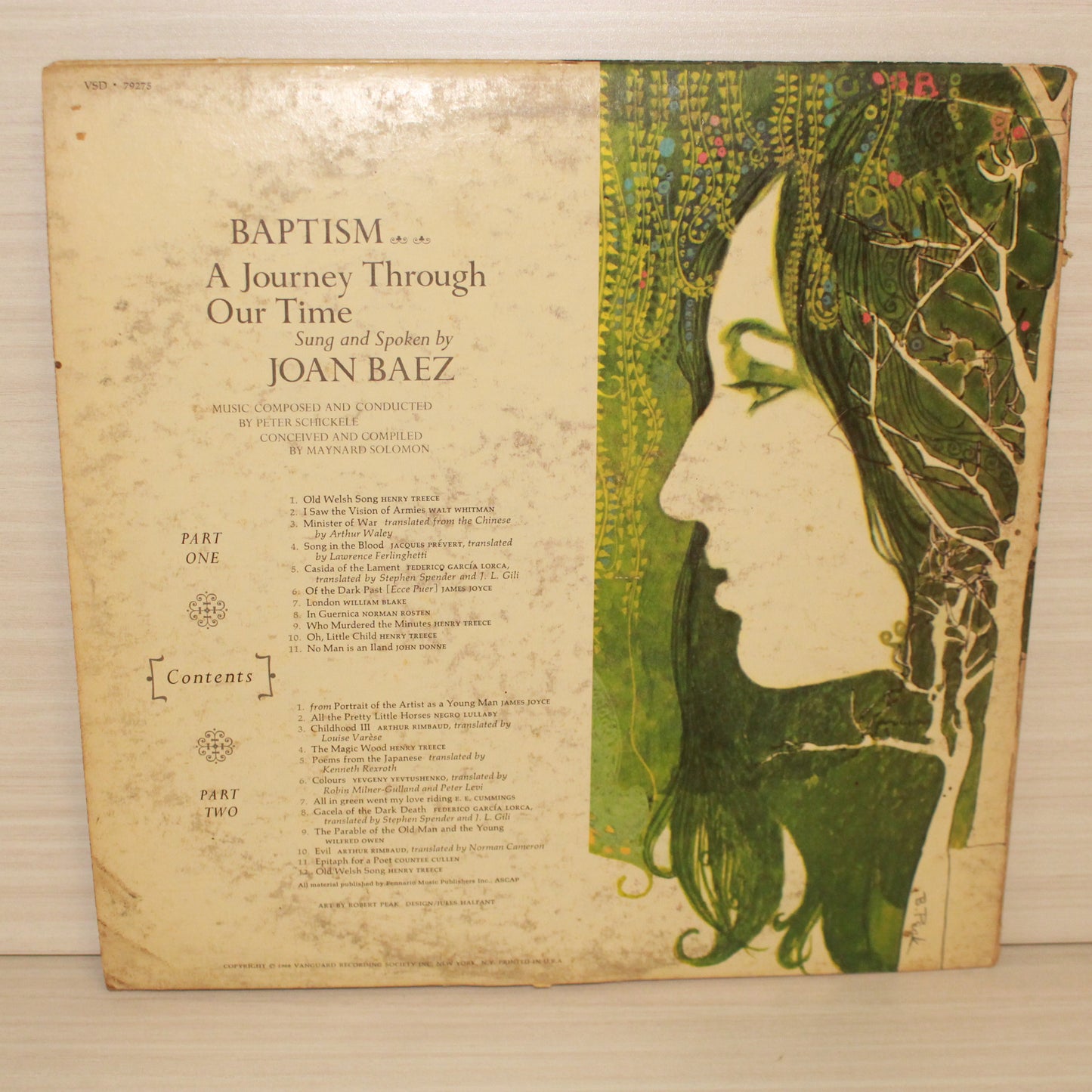Joan Baez : Baptism (LP,Album)