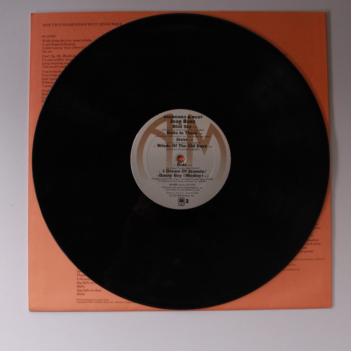 Joan Baez : Diamonds & Rust (LP,Album,Stereo)