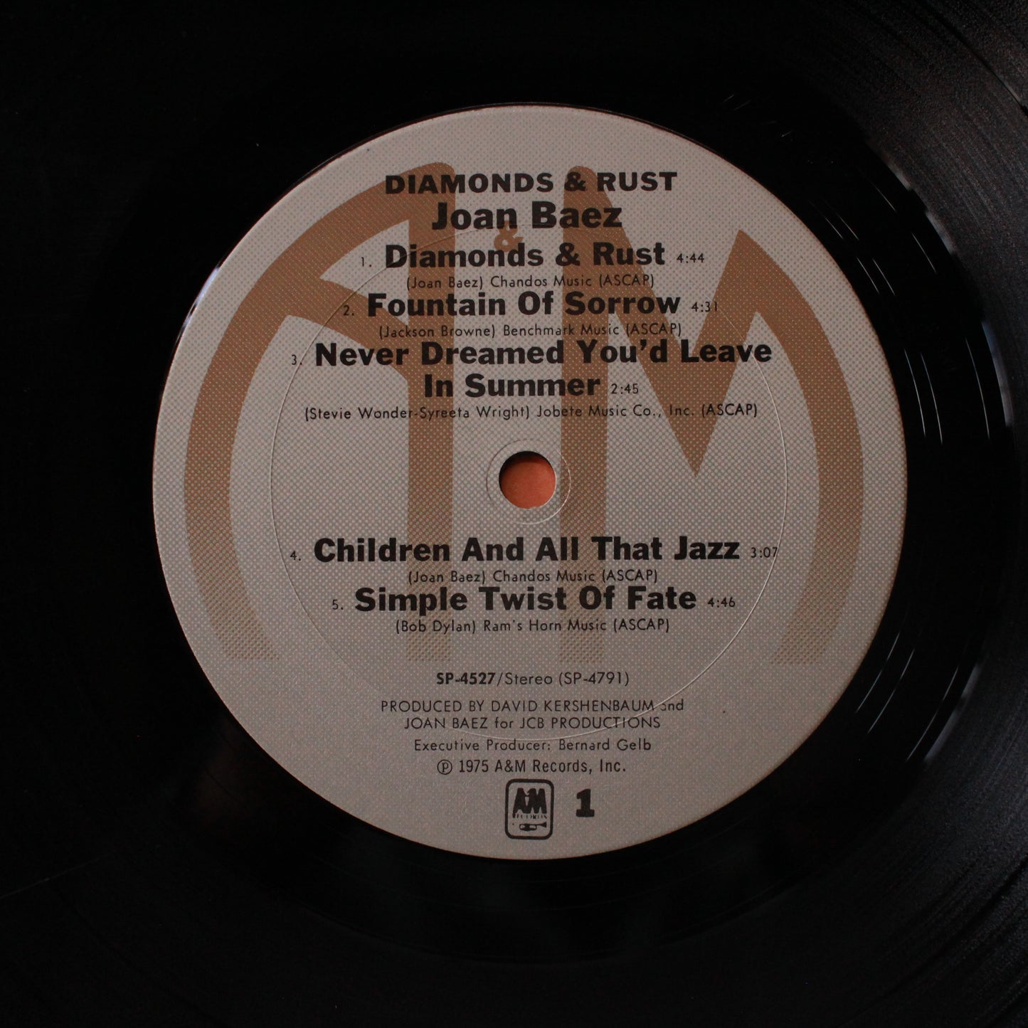 Joan Baez : Diamonds & Rust (LP,Album,Stereo)