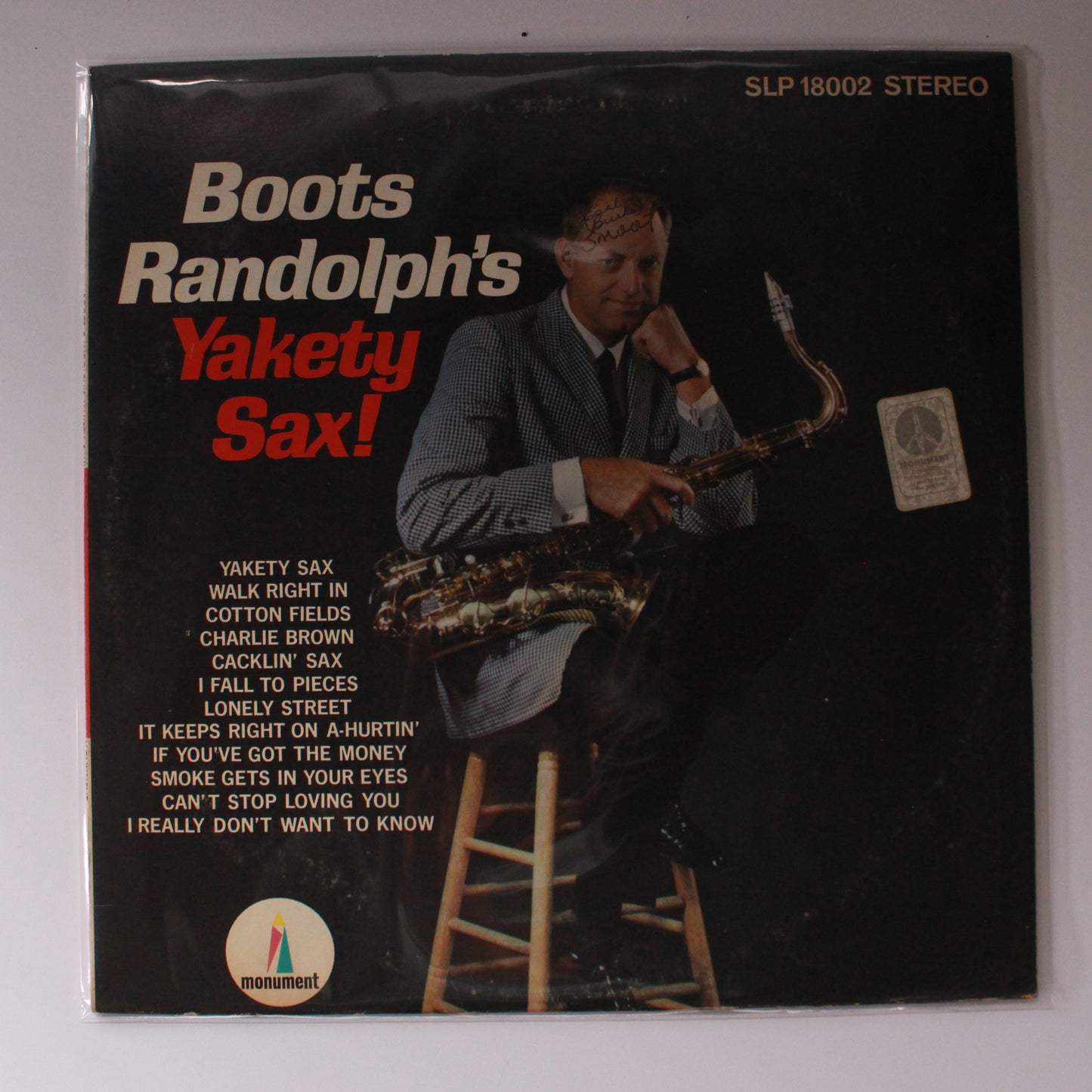 Boots Randolph : Boots Randolph's Yakety Sax! (LP,Album,Reissue,Stereo)