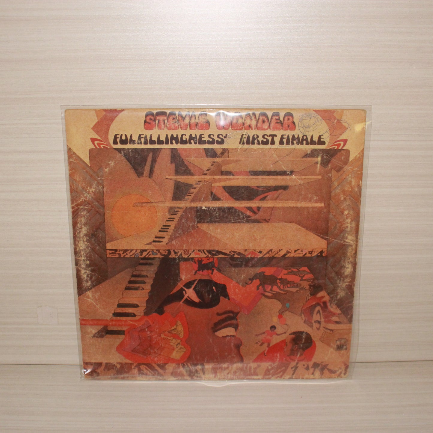 Stevie Wonder : Fulfillingness' First Finale (LP,Album,Stereo)