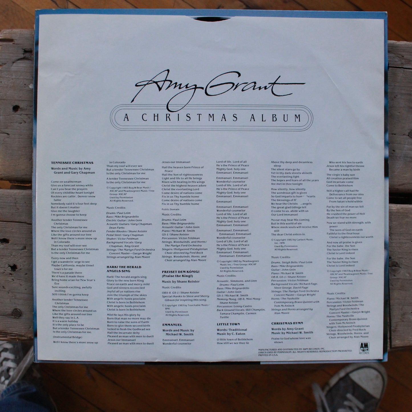 Amy Grant : A Christmas Album (LP,Album)