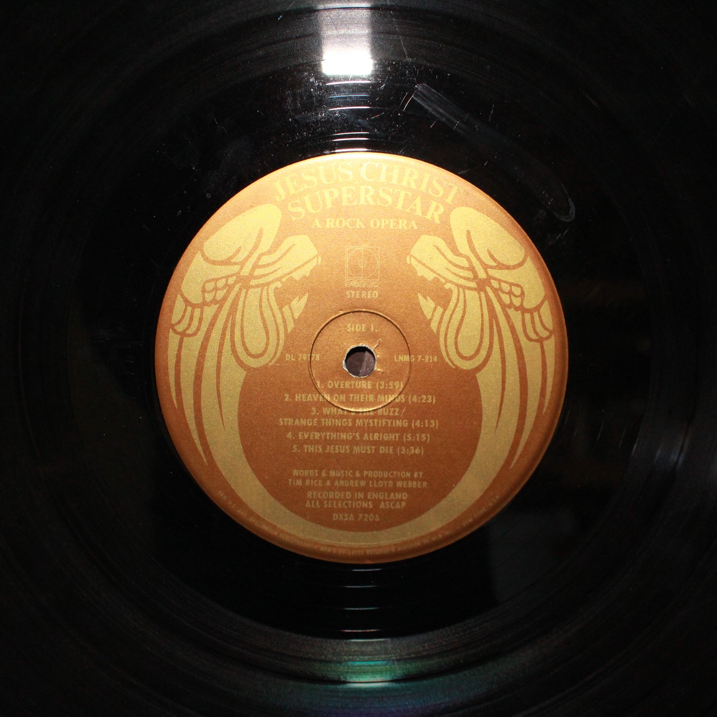 Andrew Lloyd Webber And Tim Rice : Jesus Christ Superstar (Album,Club Edition)