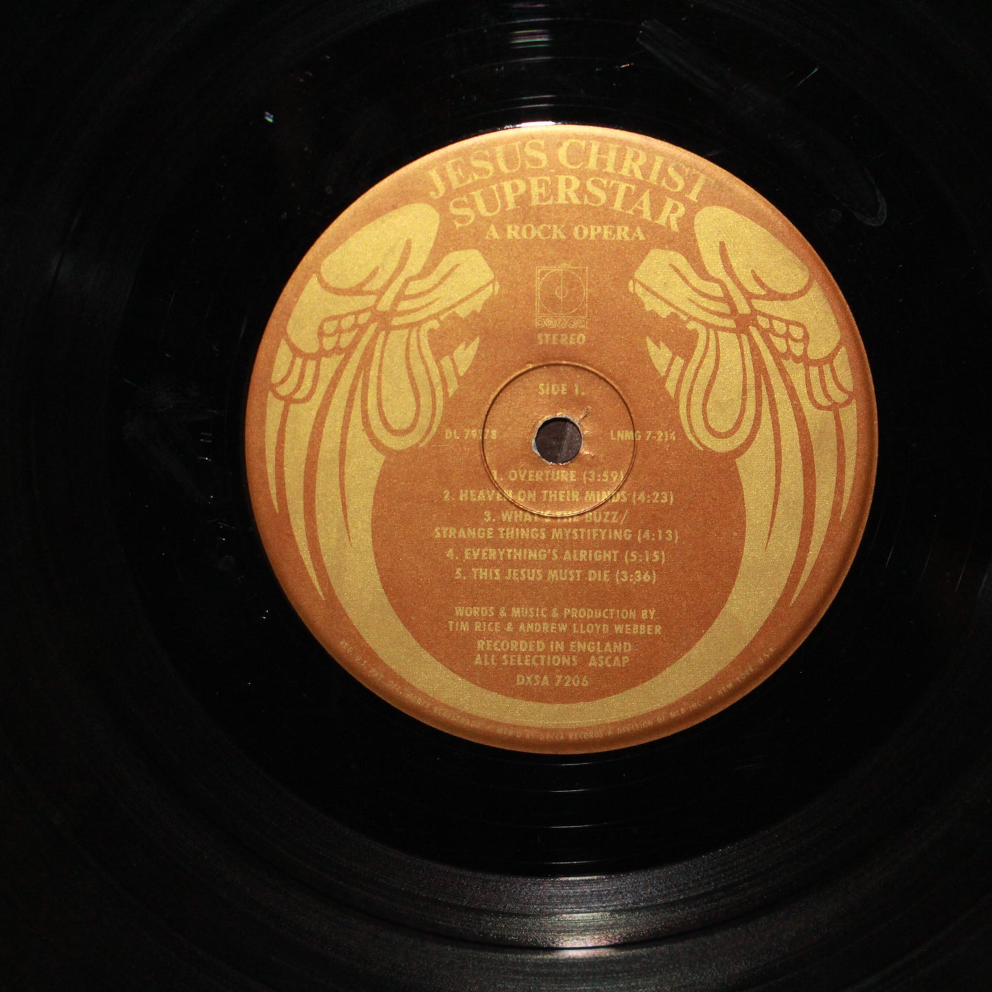 Andrew Lloyd Webber And Tim Rice : Jesus Christ Superstar (Album,Club Edition)