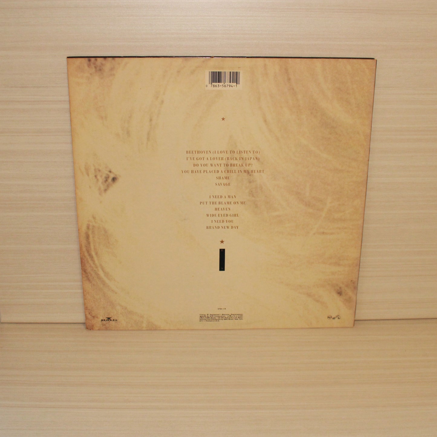 Eurythmics : Savage (LP,Album)