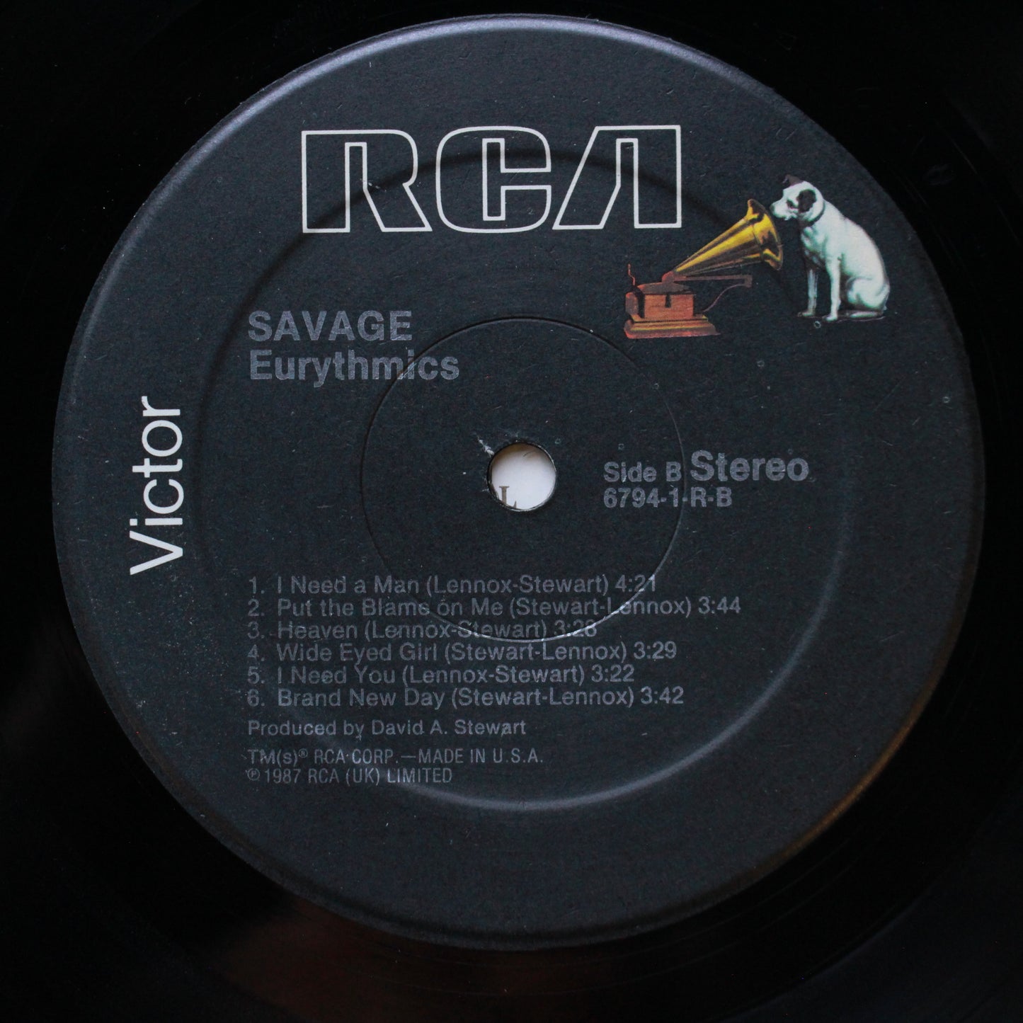 Eurythmics : Savage (LP,Album)