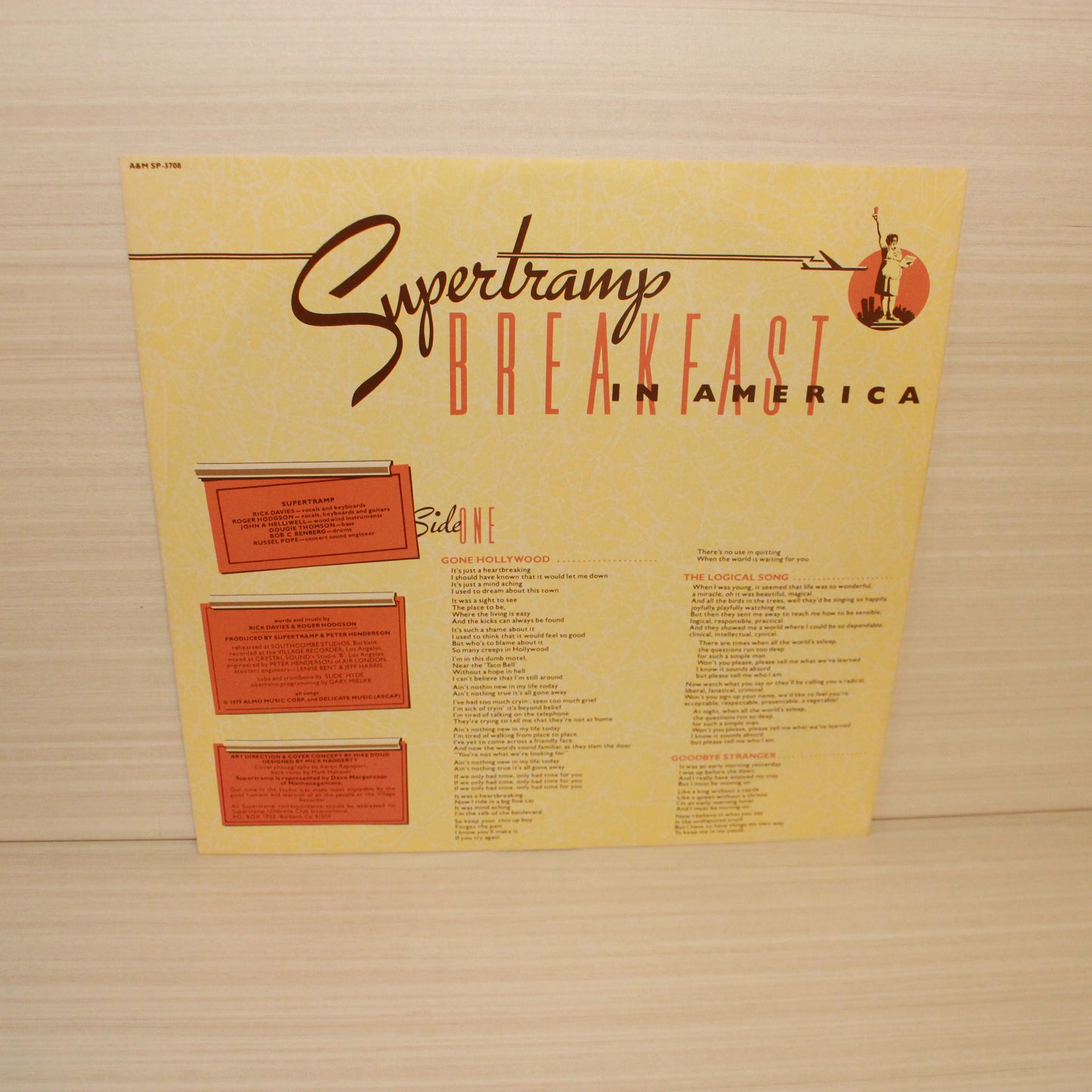 Supertramp : Breakfast In America (LP,Album)