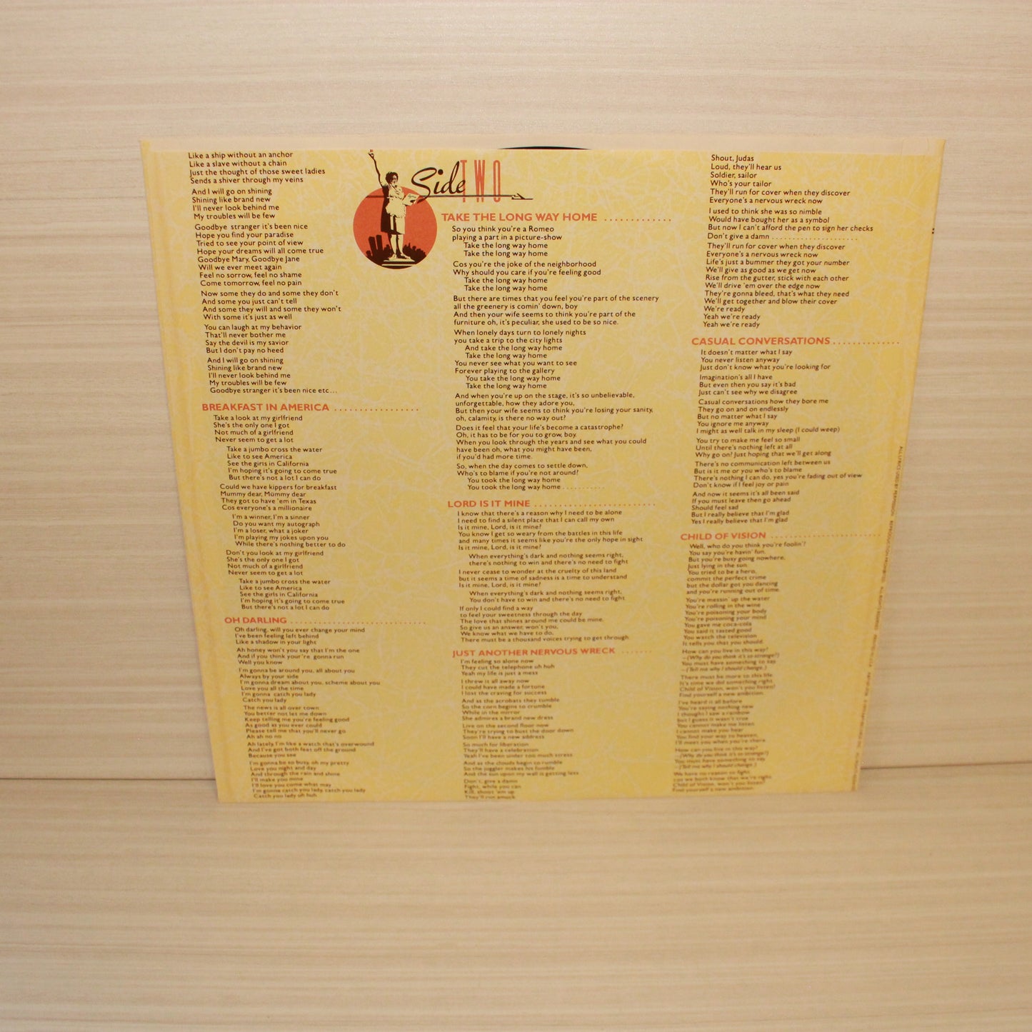 Supertramp : Breakfast In America (LP,Album)