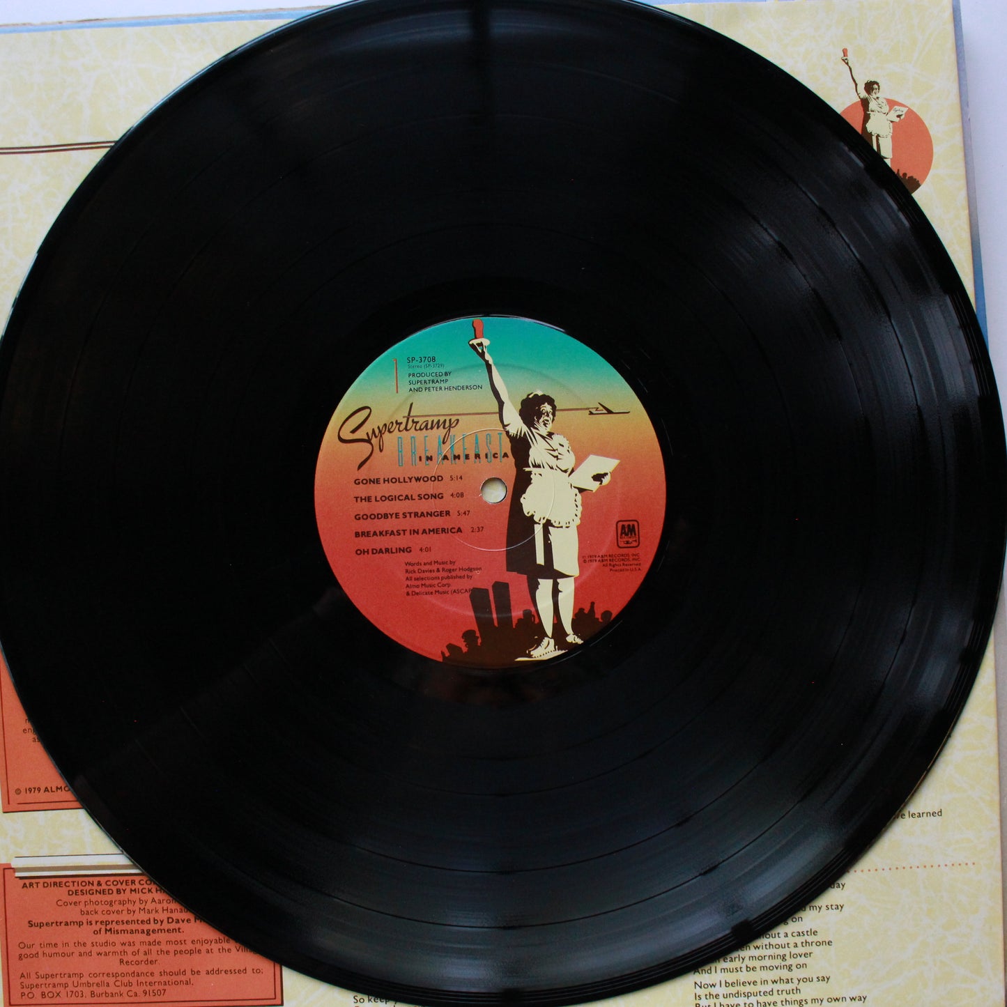 Supertramp : Breakfast In America (LP,Album)
