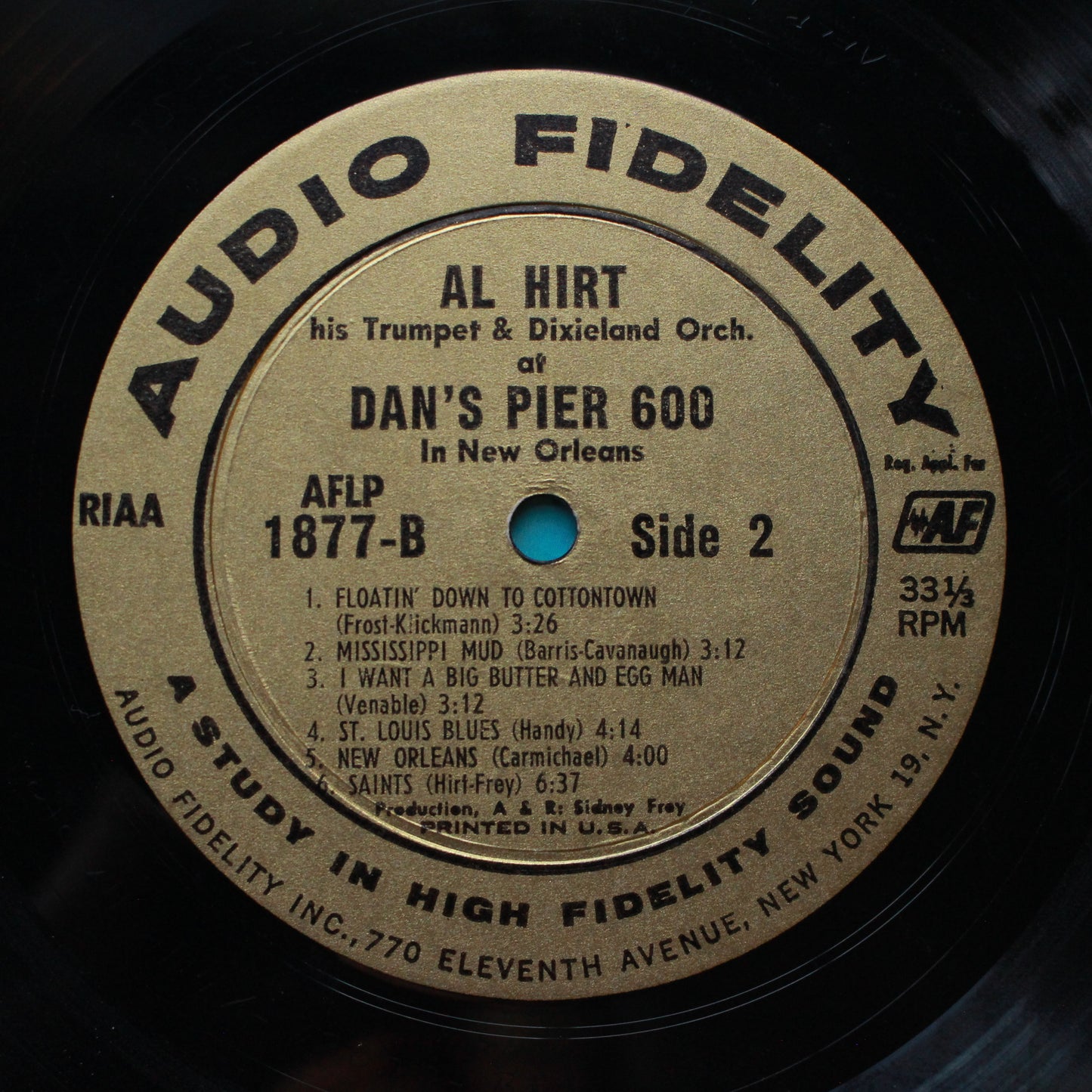 Al Hirt : Swingin' Dixie! (At Dan's Pier 600 In New Orleans) (LP,Album,Mono)