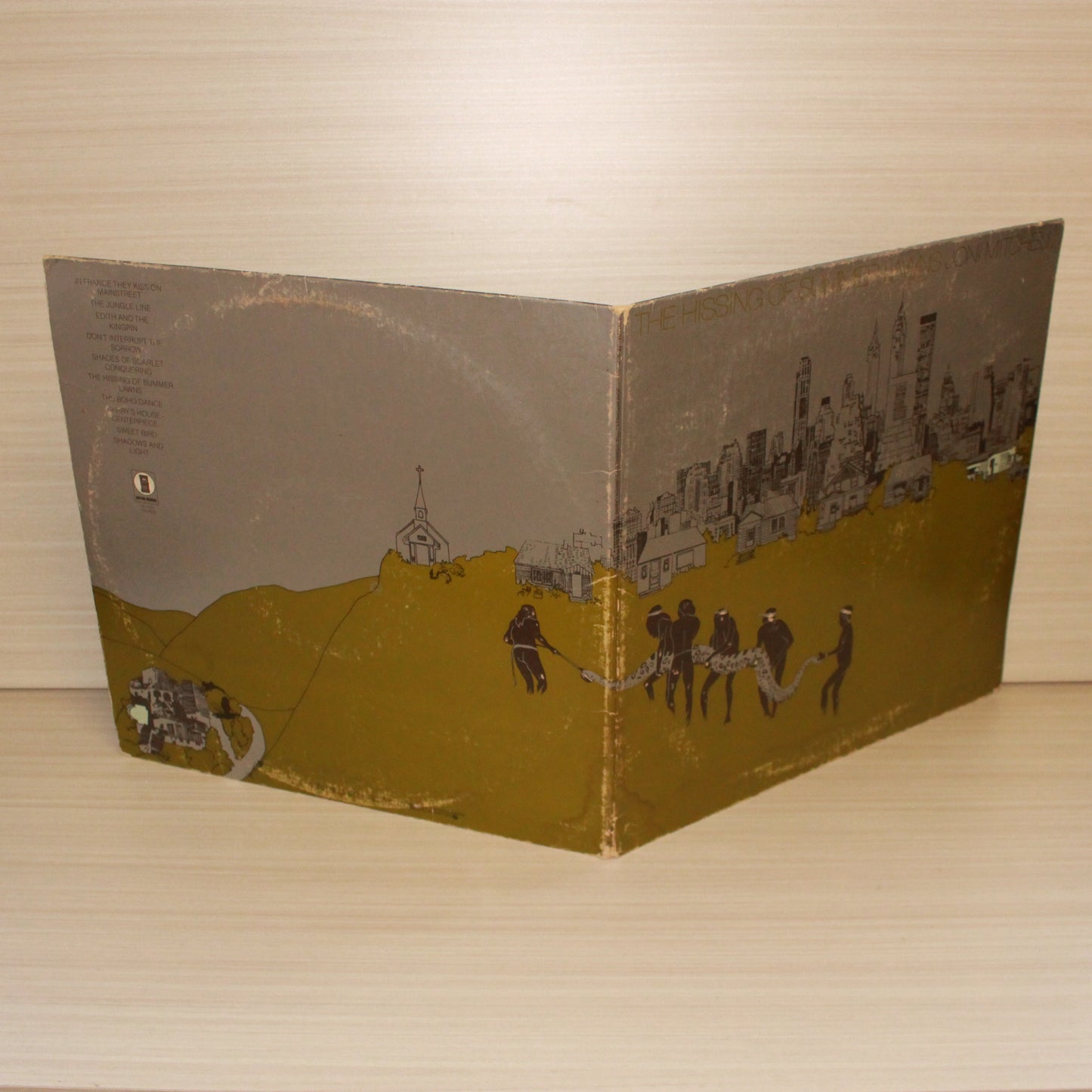 Joni Mitchell : The Hissing Of Summer Lawns (LP,Album,Stereo)