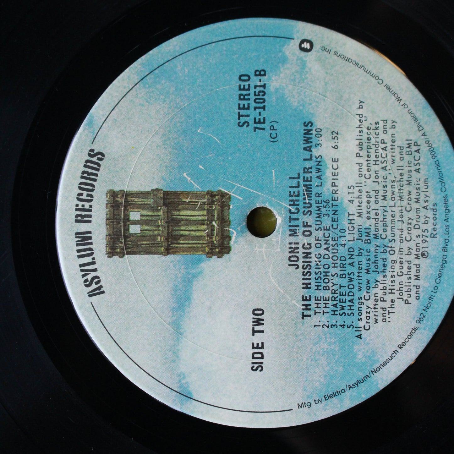 Joni Mitchell : The Hissing Of Summer Lawns (LP,Album,Stereo)