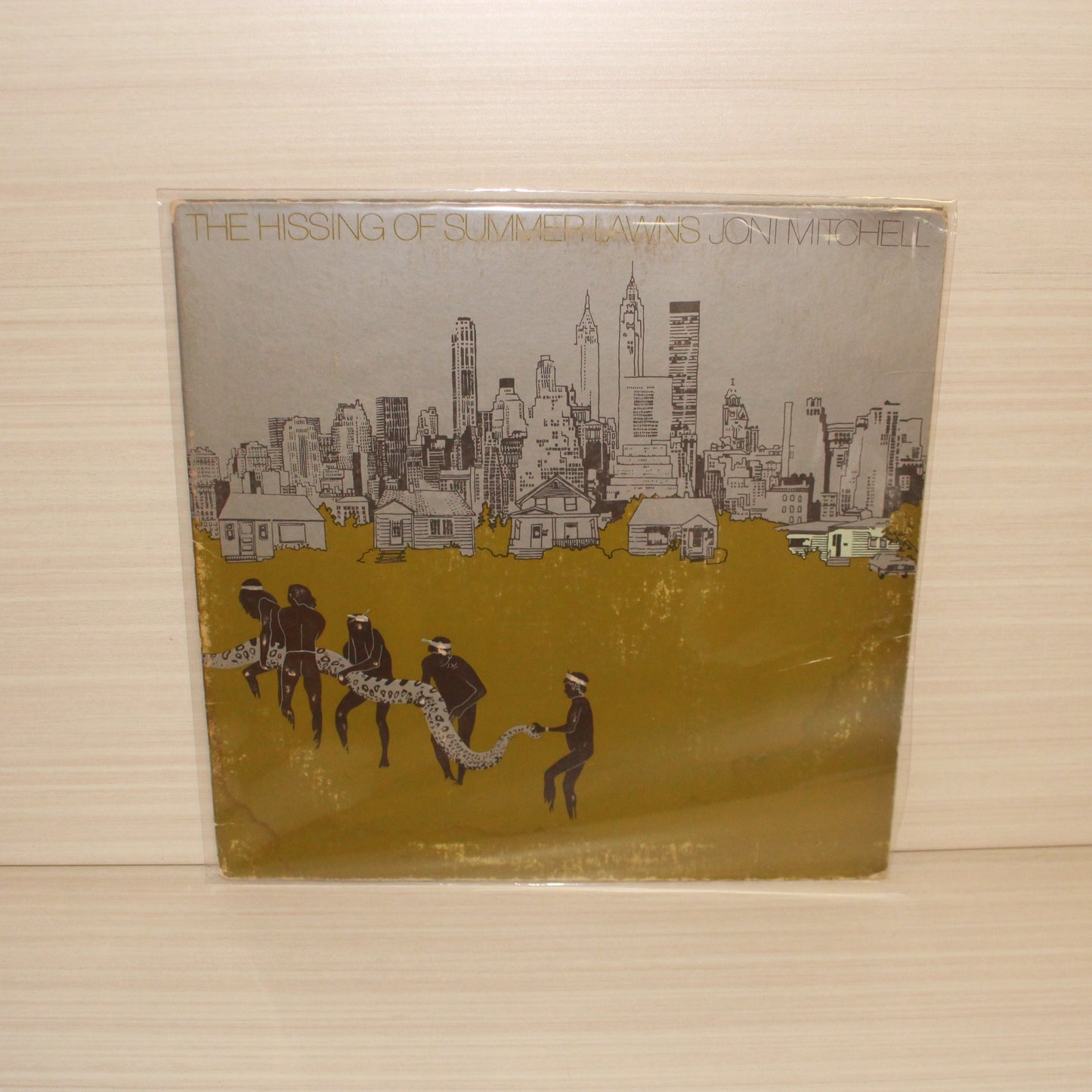Joni Mitchell : The Hissing Of Summer Lawns (LP,Album,Stereo)