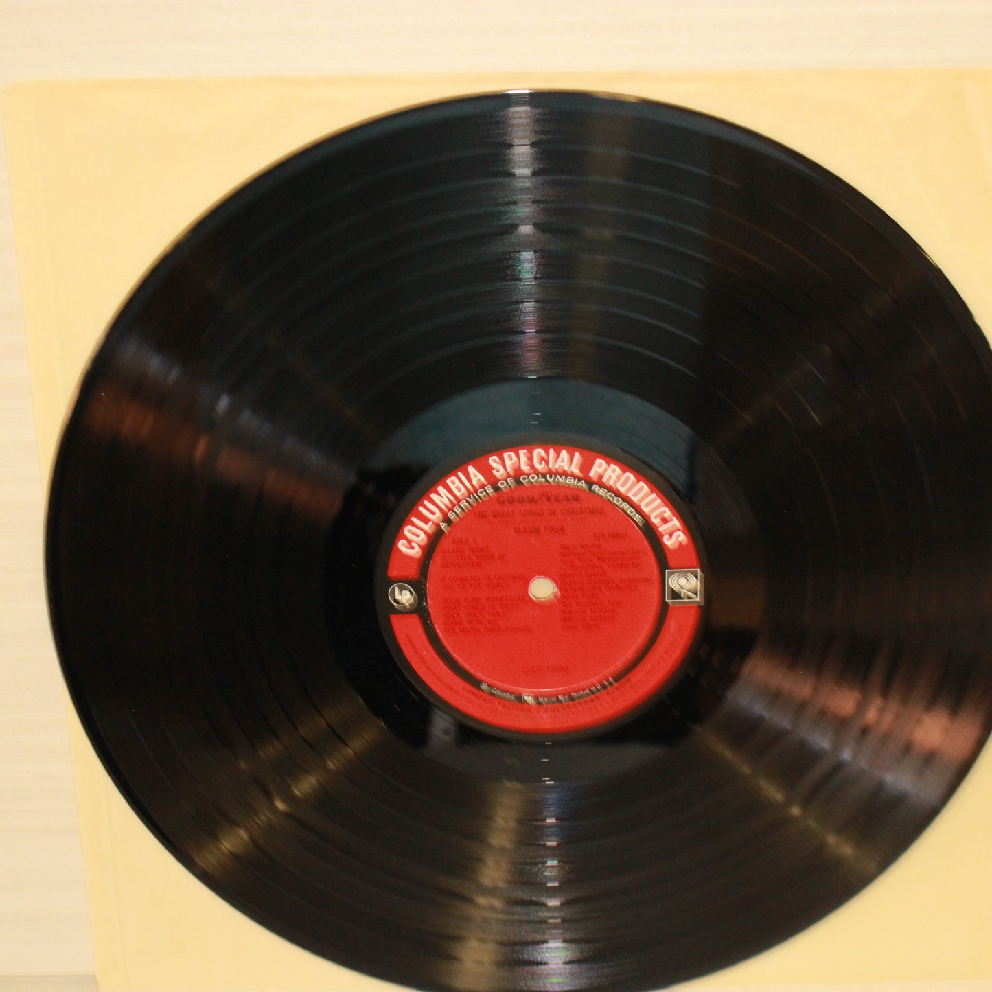 Various : Great Songs Of Christmas (By The Great Artists Of Our Time) Album Four (LP,Album,Compilation,Limited Edition,Mono)