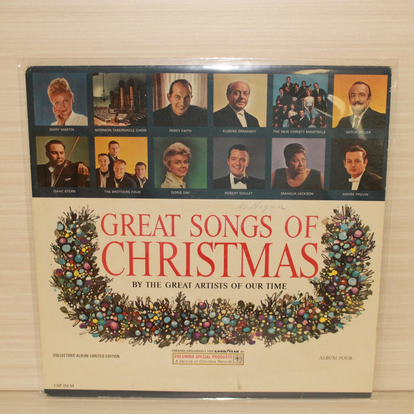 Various : Great Songs Of Christmas (By The Great Artists Of Our Time) Album Four (LP,Album,Compilation,Limited Edition,Mono)