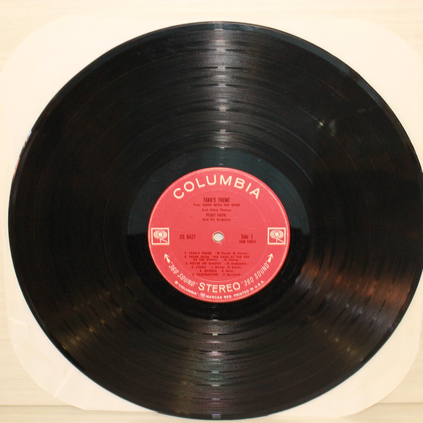 Percy Faith & His Orchestra : Tara's Theme From "Gone With The Wind" And Other Movie Themes (LP,Compilation,Reissue,Stereo)