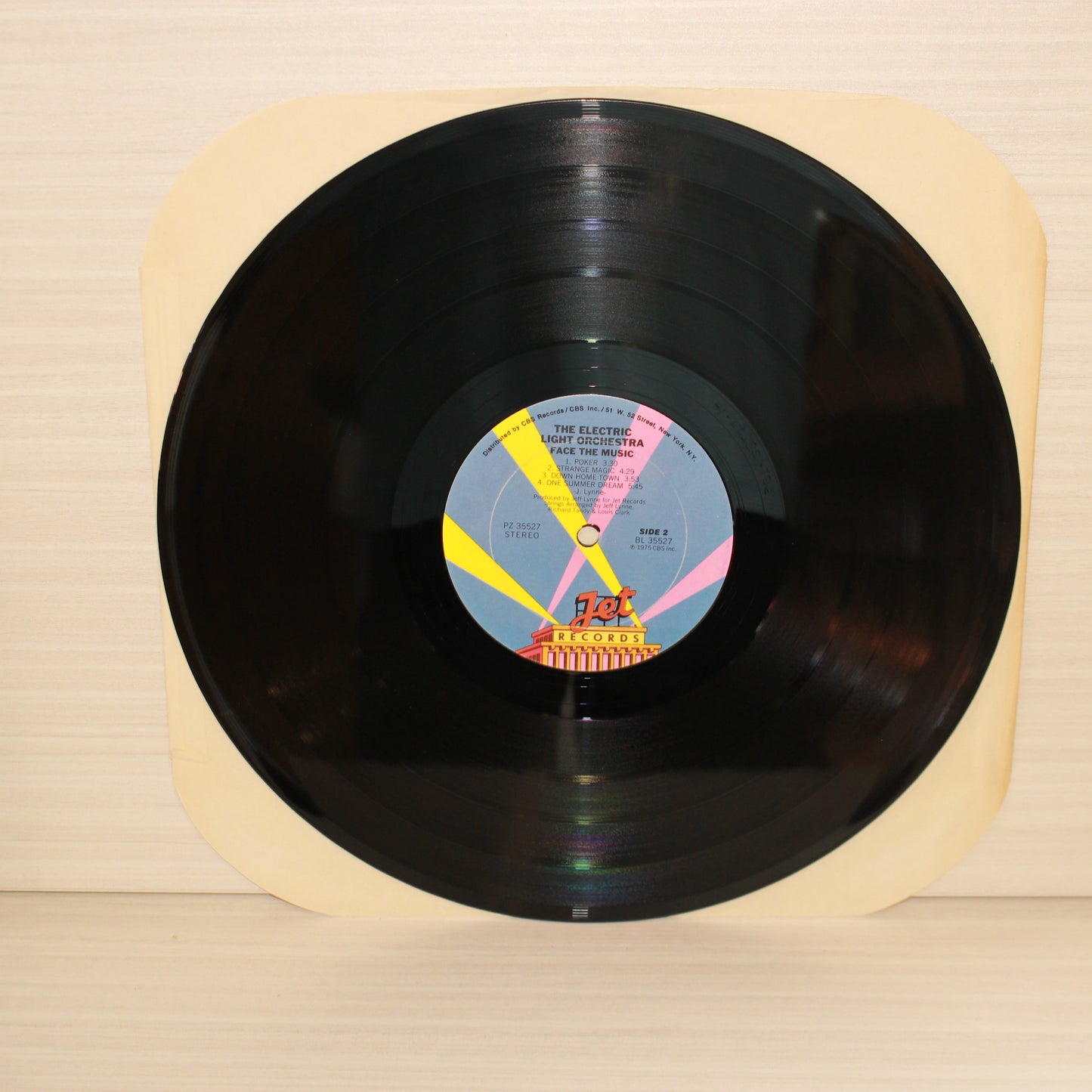 Electric Light Orchestra : Face The Music (LP,Album,Reissue)