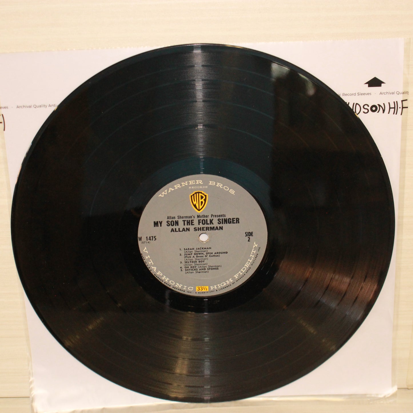 Allan Sherman : My Son, The Folk Singer (LP,Album,Mono)