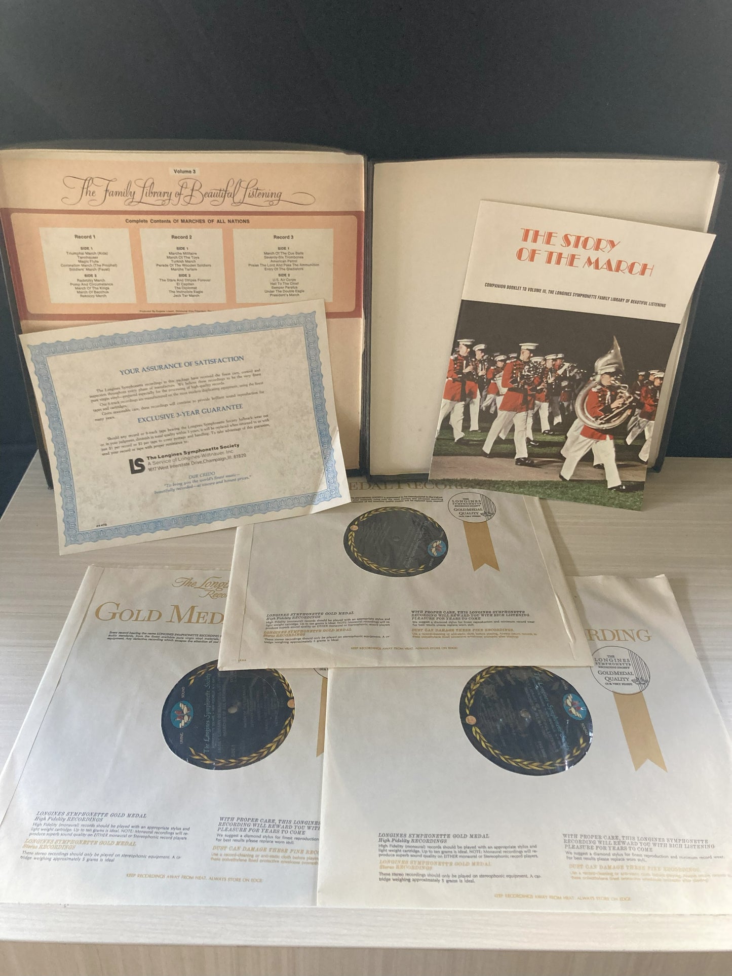 The Longines Symphonette : Marches Of All Nations (LP)