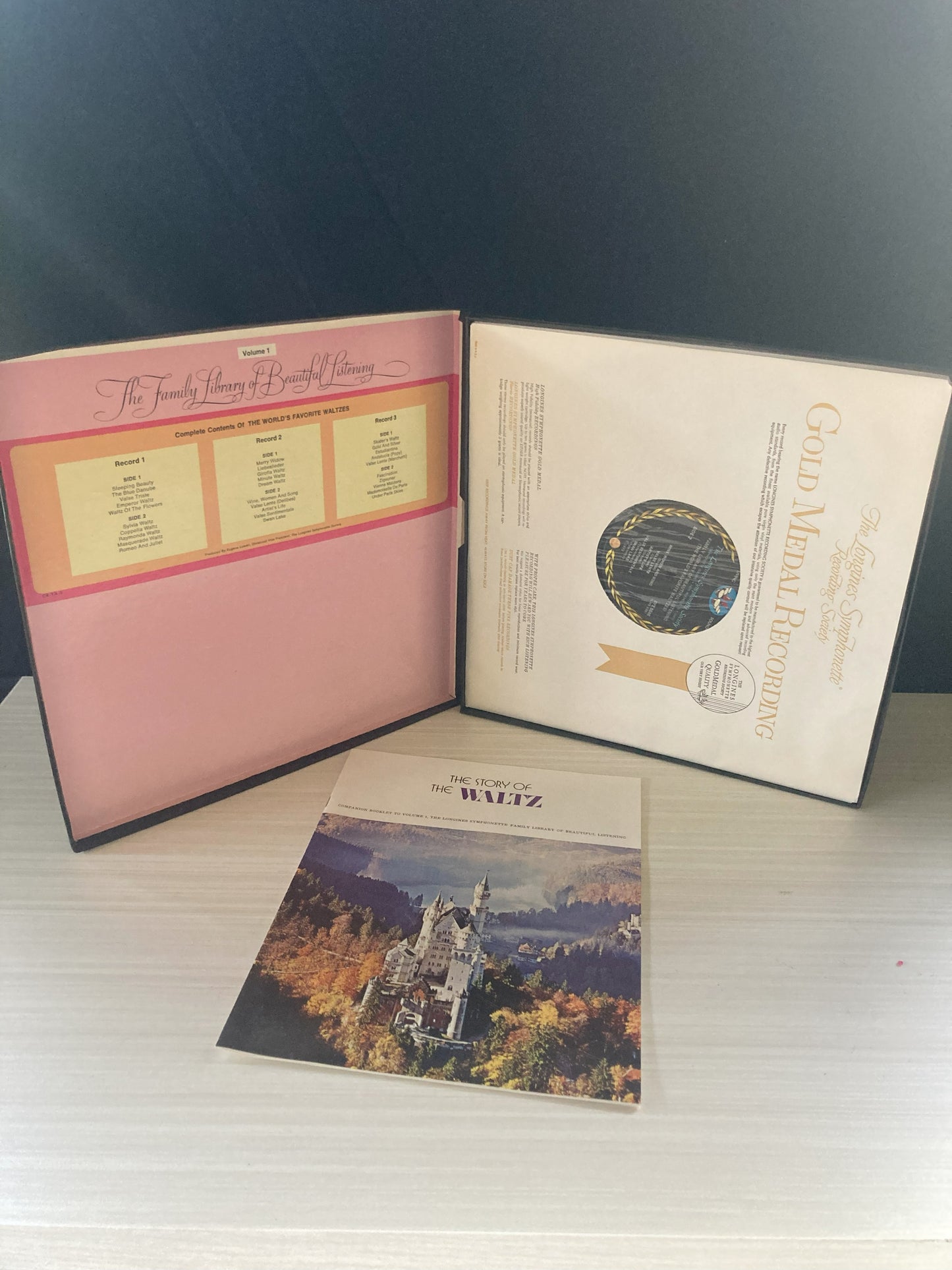 The Longines Symphonette : Treasury Of Waltzes (LP)