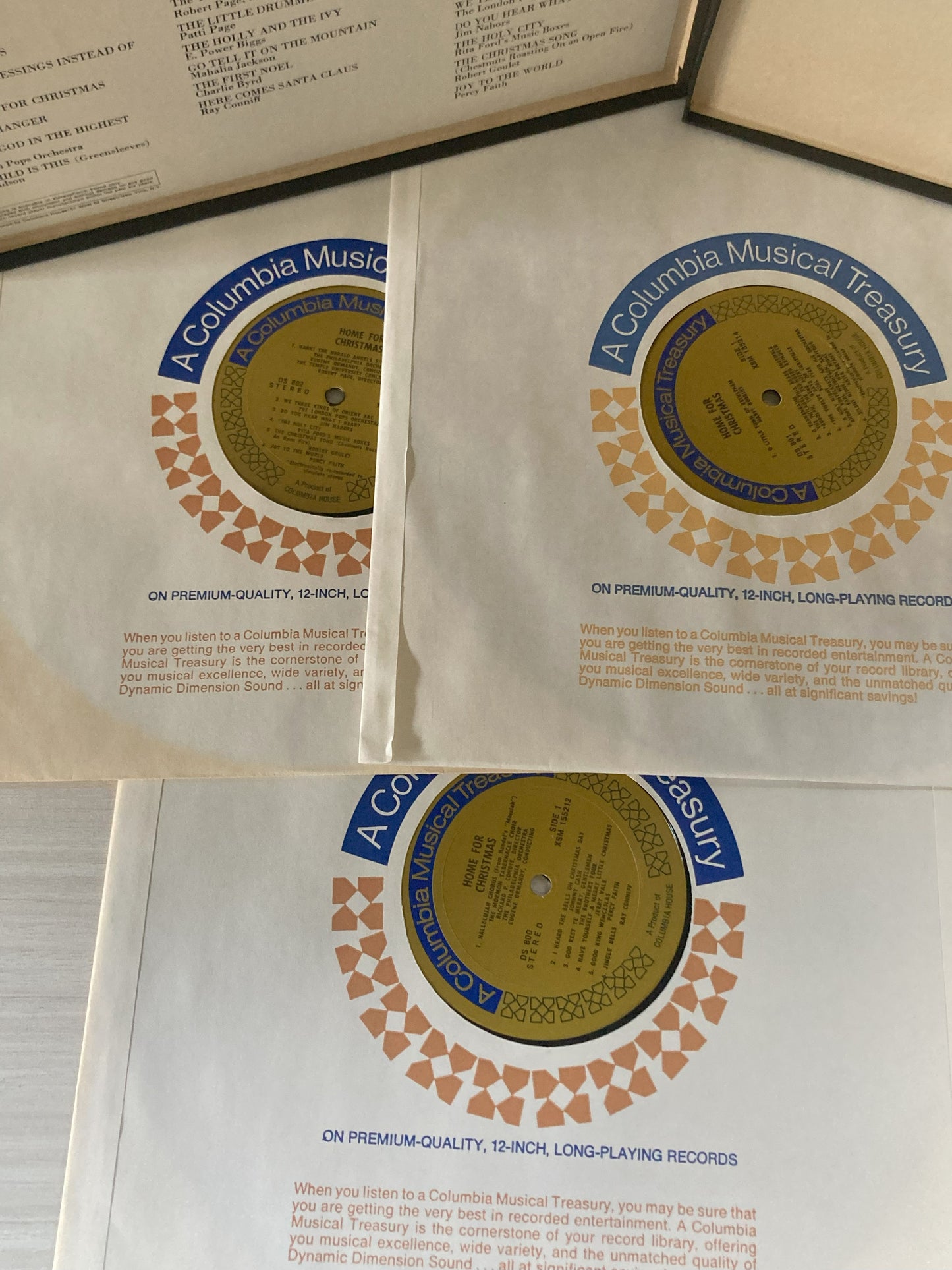 Various : Home For Christmas (LP,Compilation,Club Edition,Stereo)