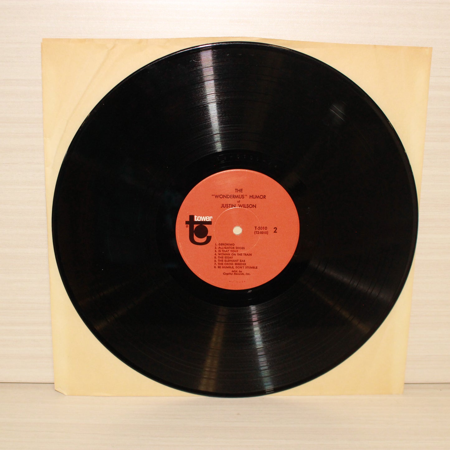 Justin Wilson : The "Wondermus" Humor Of Justin Wilson (LP,Album,Mono)