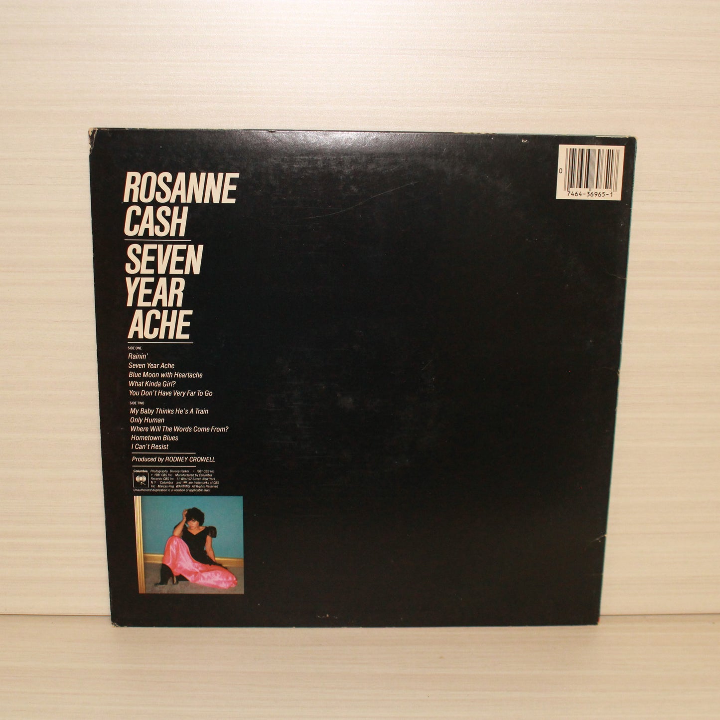 Rosanne Cash : Seven Year Ache (LP,Album,Stereo)
