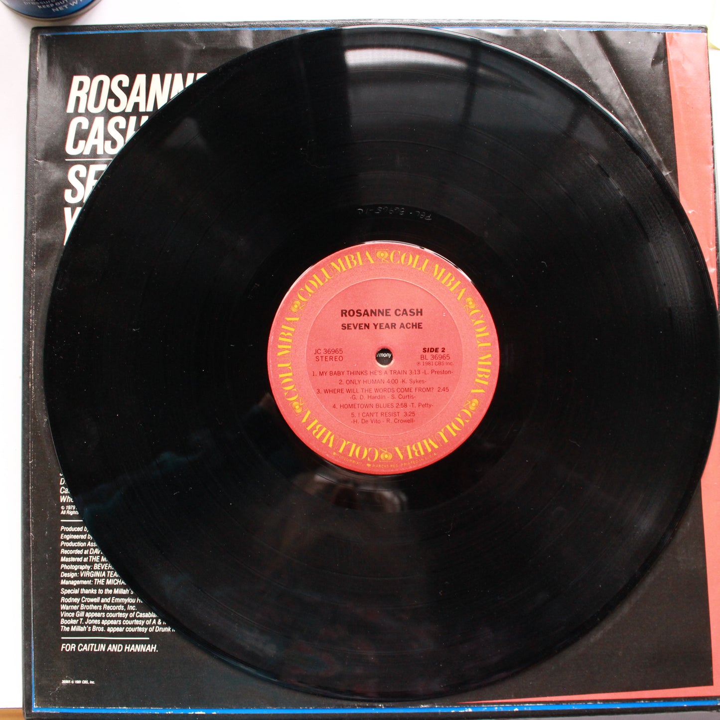 Rosanne Cash : Seven Year Ache (LP,Album,Stereo)