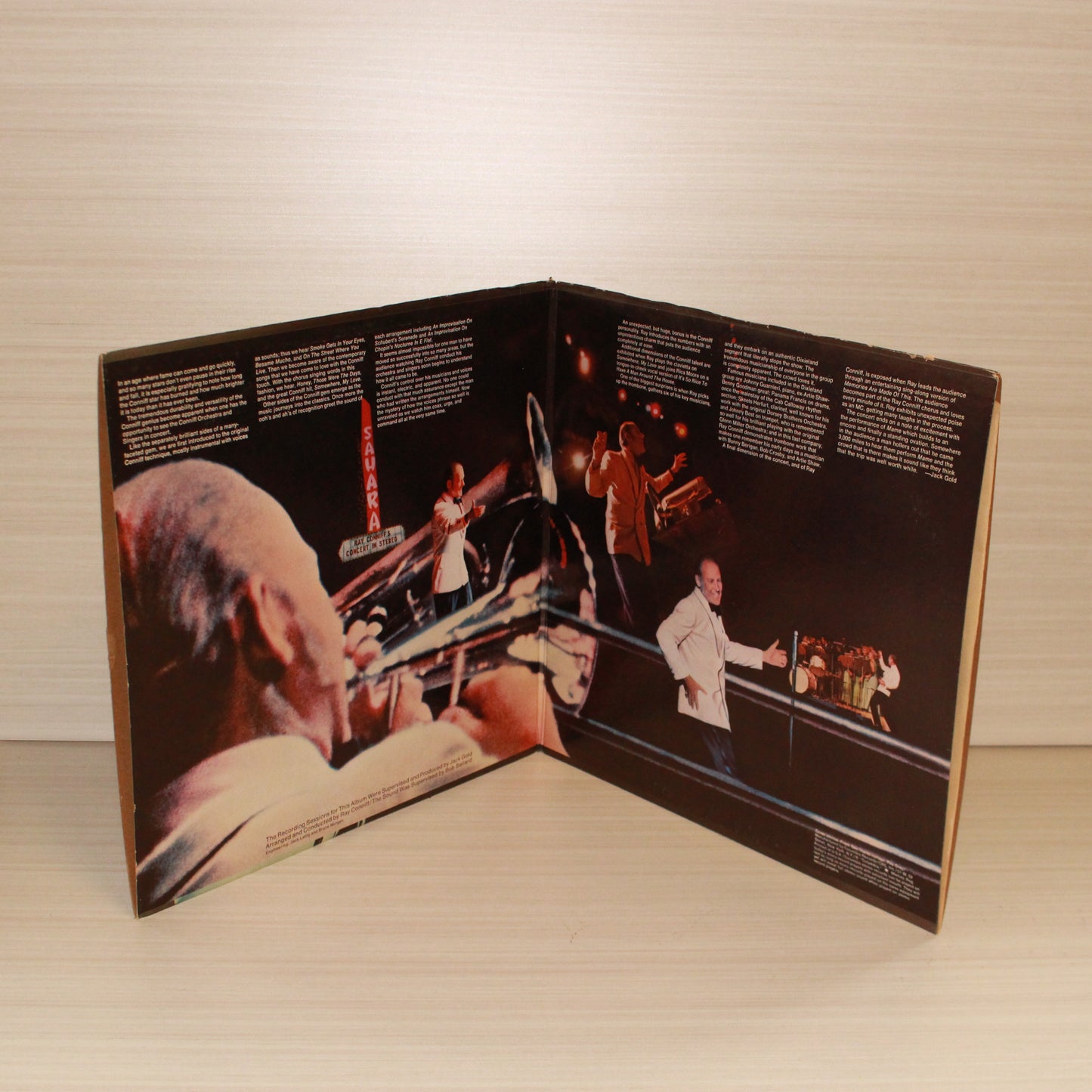 Ray Conniff And The Singers : Ray Conniff's Concert In Stereo (Live At The Sahara/Tahoe) (LP,Album,Stereo)