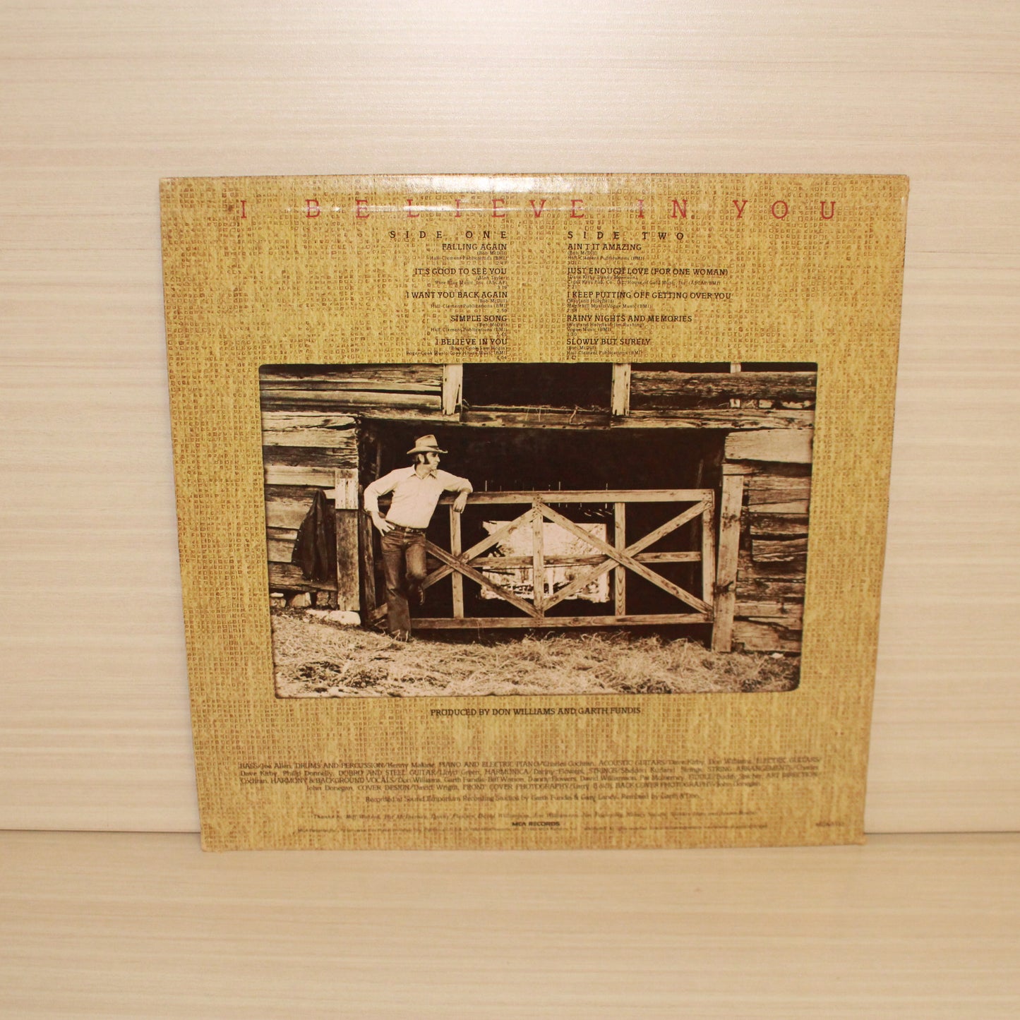 Don Williams (2) : I Believe In You (LP,Album)