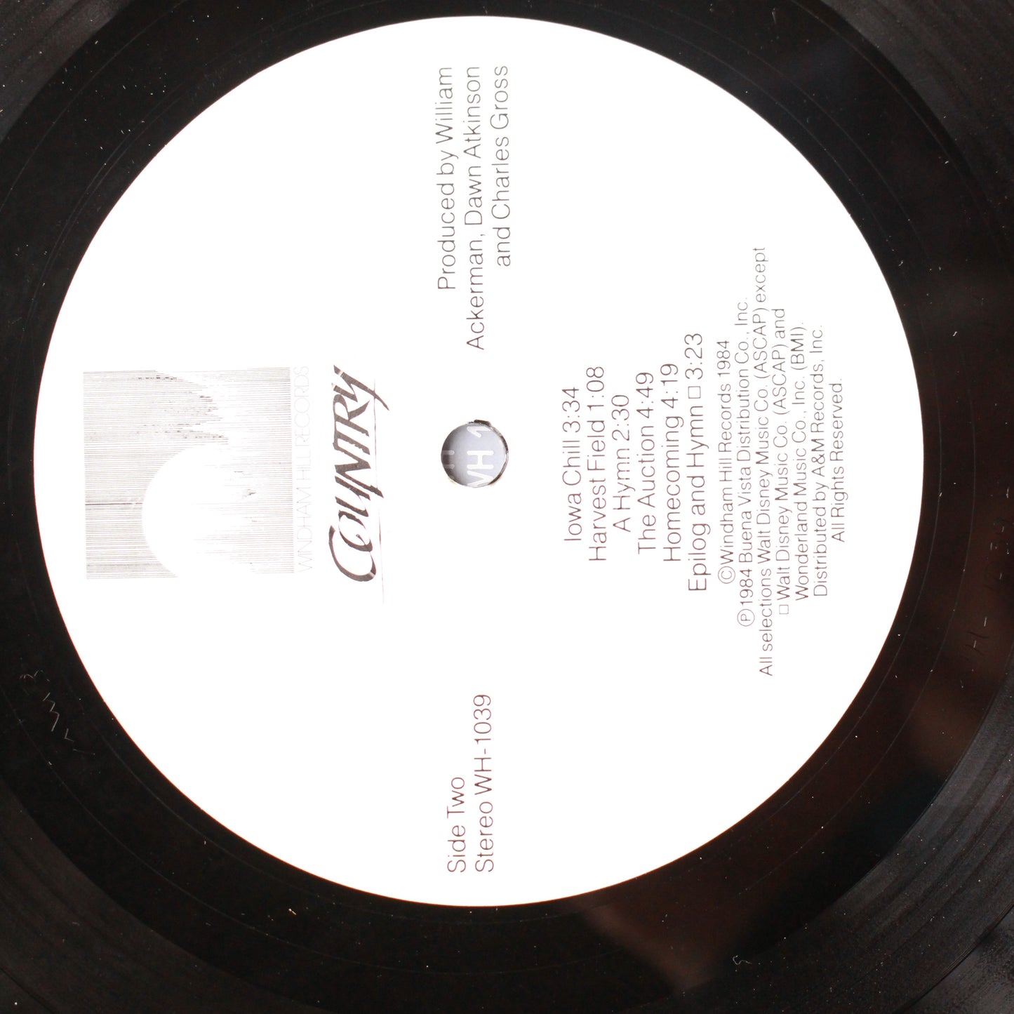Charles Gross - Windham Hill Artists : Country (An Original Soundtrack Album) (LP,Album)