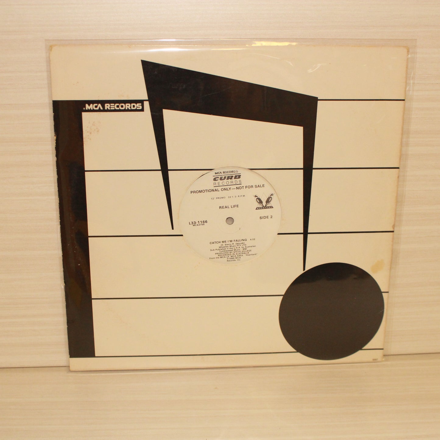Real Life : Send Me An Angel / Catch Me I'm Falling (12",33 ⅓ RPM,Promo)