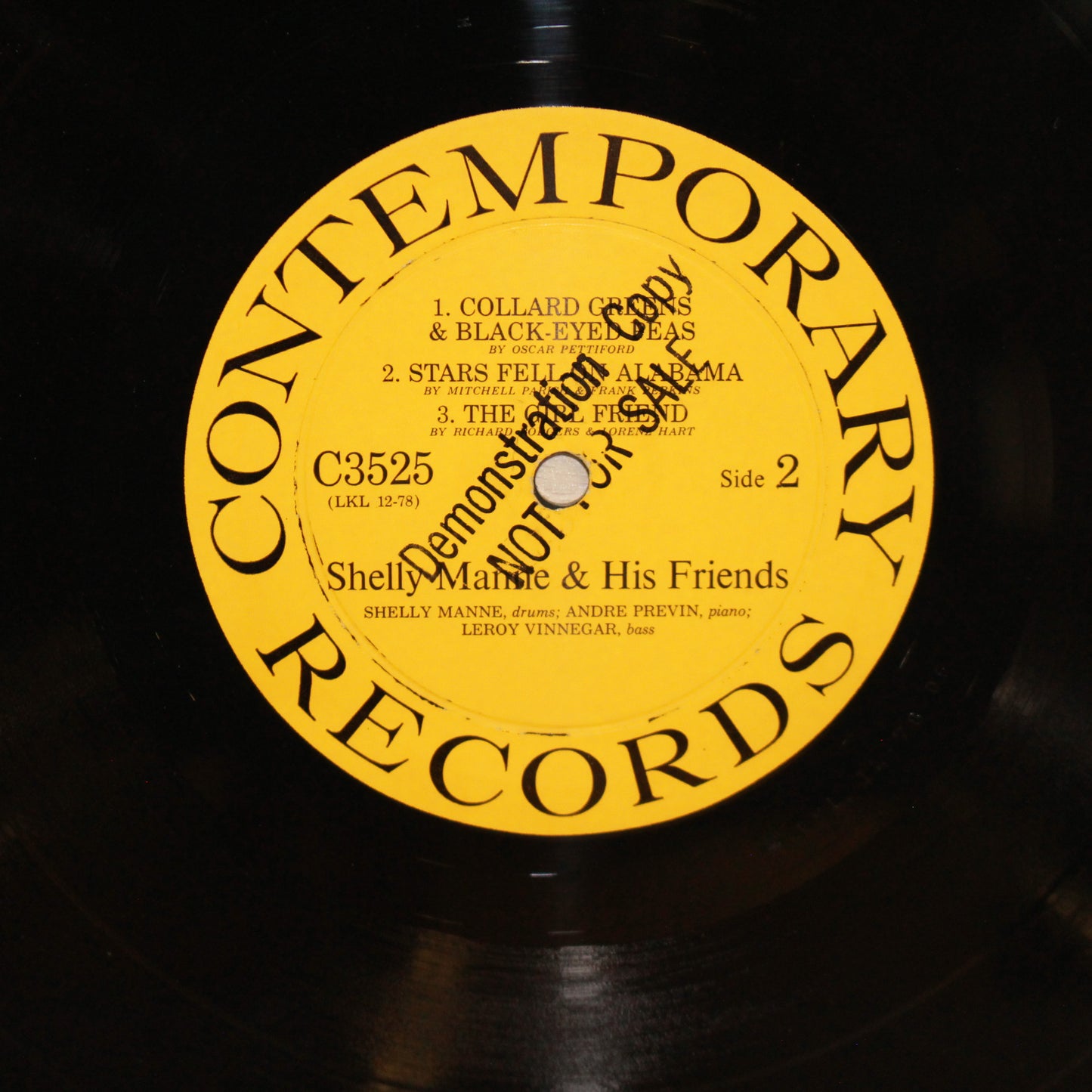 Shelly Manne & His Friends : Shelly Manne & His Friends Vol. 1 (LP,Album,Mono)