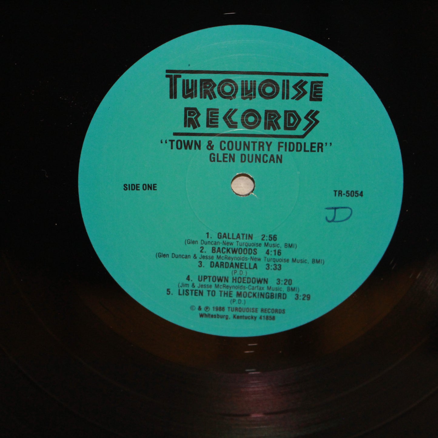 Glen Duncan : Town & Country Fiddler (LP,Album)