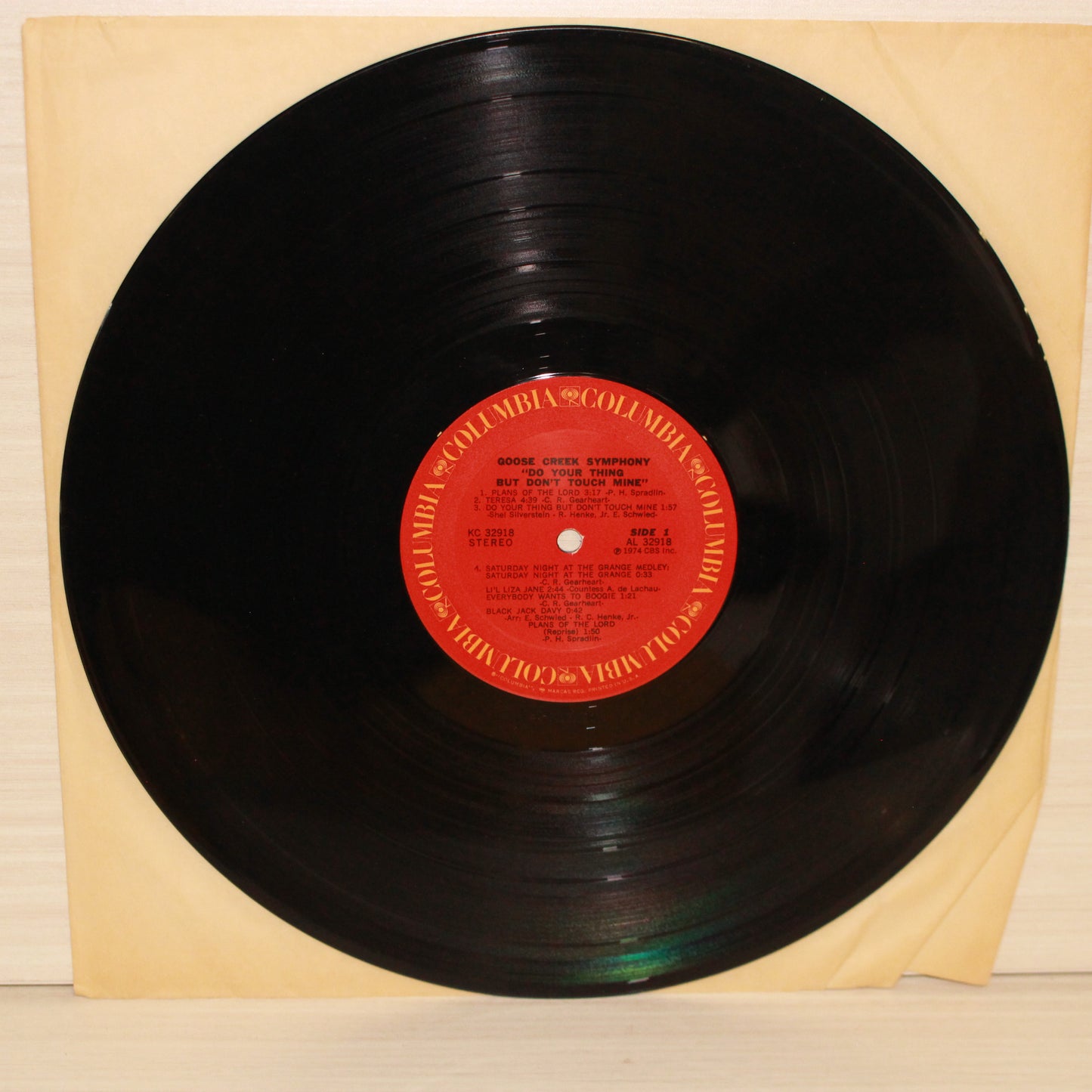 Goose Creek Symphony : "Do Your Thing But Don't Touch Mine" (LP,Album)