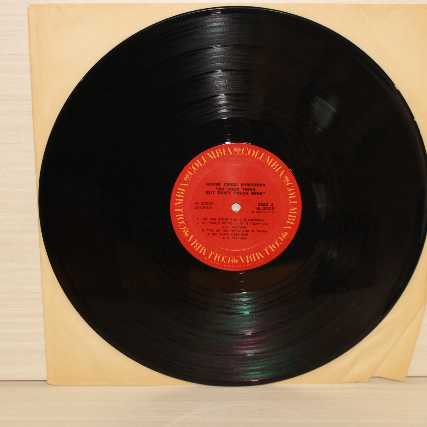Goose Creek Symphony : "Do Your Thing But Don't Touch Mine" (LP,Album)