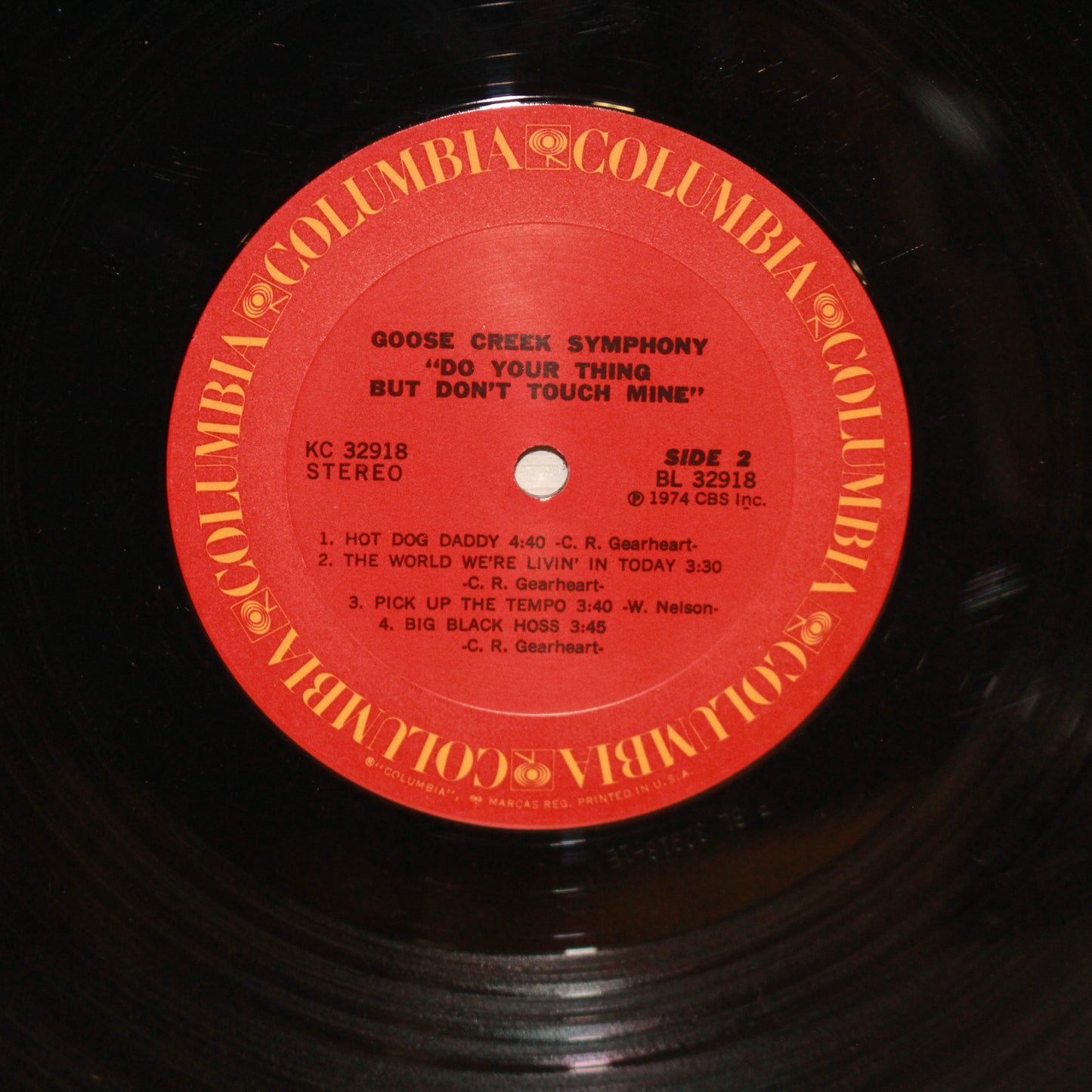 Goose Creek Symphony : "Do Your Thing But Don't Touch Mine" (LP,Album)
