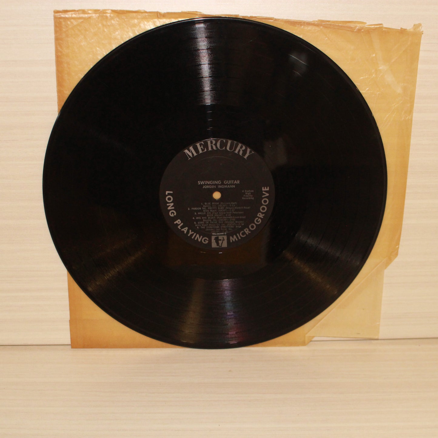 Jørgen Ingmann : Swinging Guitar (LP,Mono)