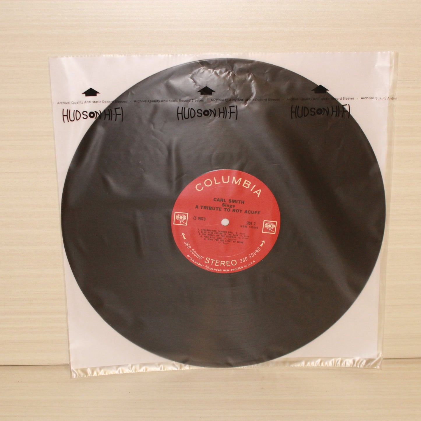 Carl Smith (3) : Carl Smith Sings A Tribute To Roy Acuff (LP,Album,Stereo)