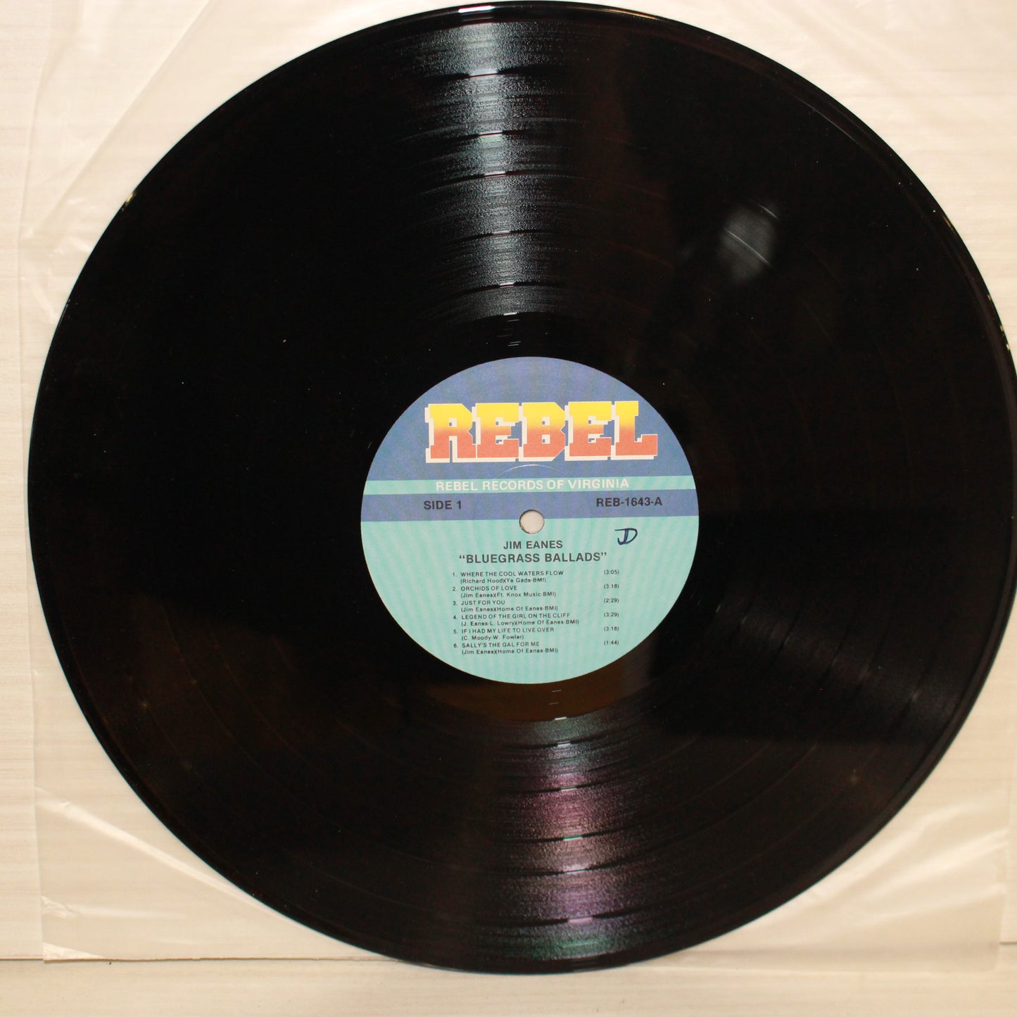 Jim Eanes : Bluegrass Ballads (LP,Compilation)