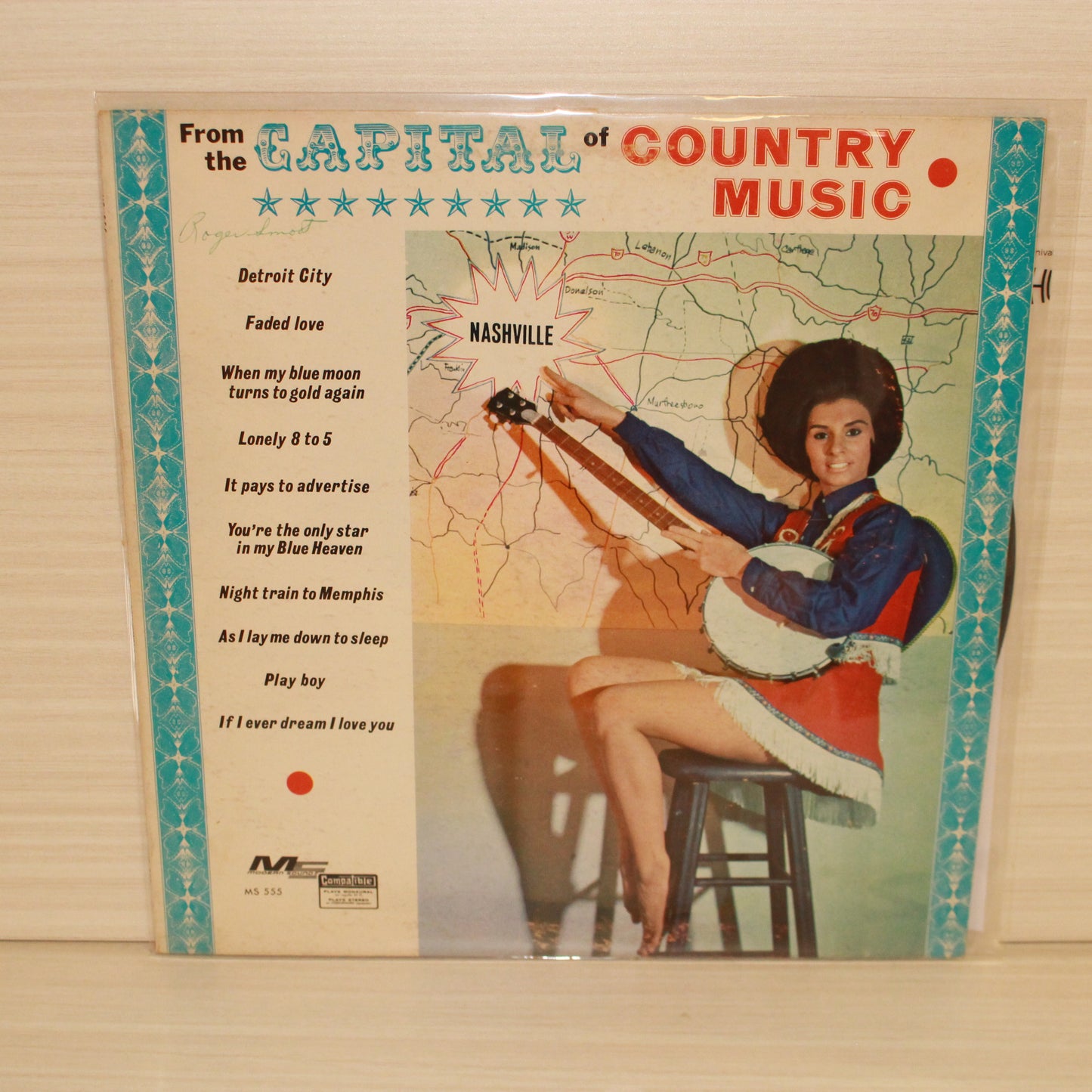 Various : From the Capital of Country Music (LP,Compilation)