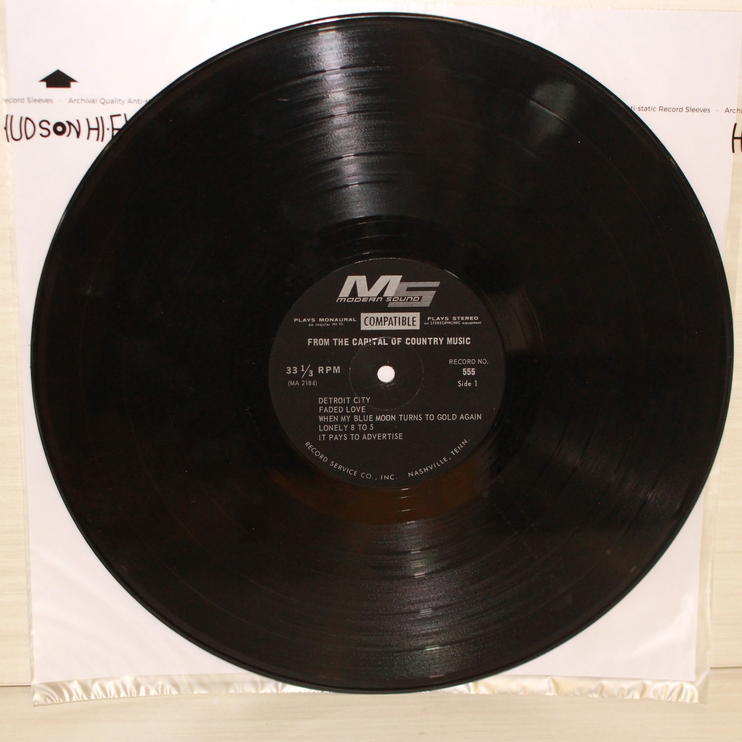 Various : From the Capital of Country Music (LP,Compilation)