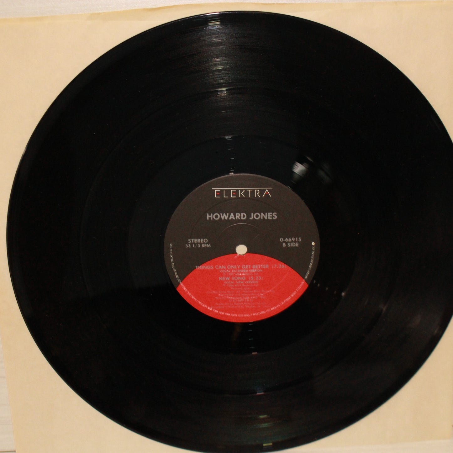 Howard Jones : Things Can Only Get Better (12",33 ⅓ RPM)