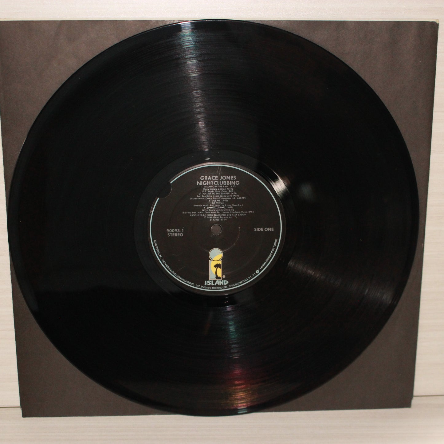 Grace Jones : Nightclubbing (LP,Album)