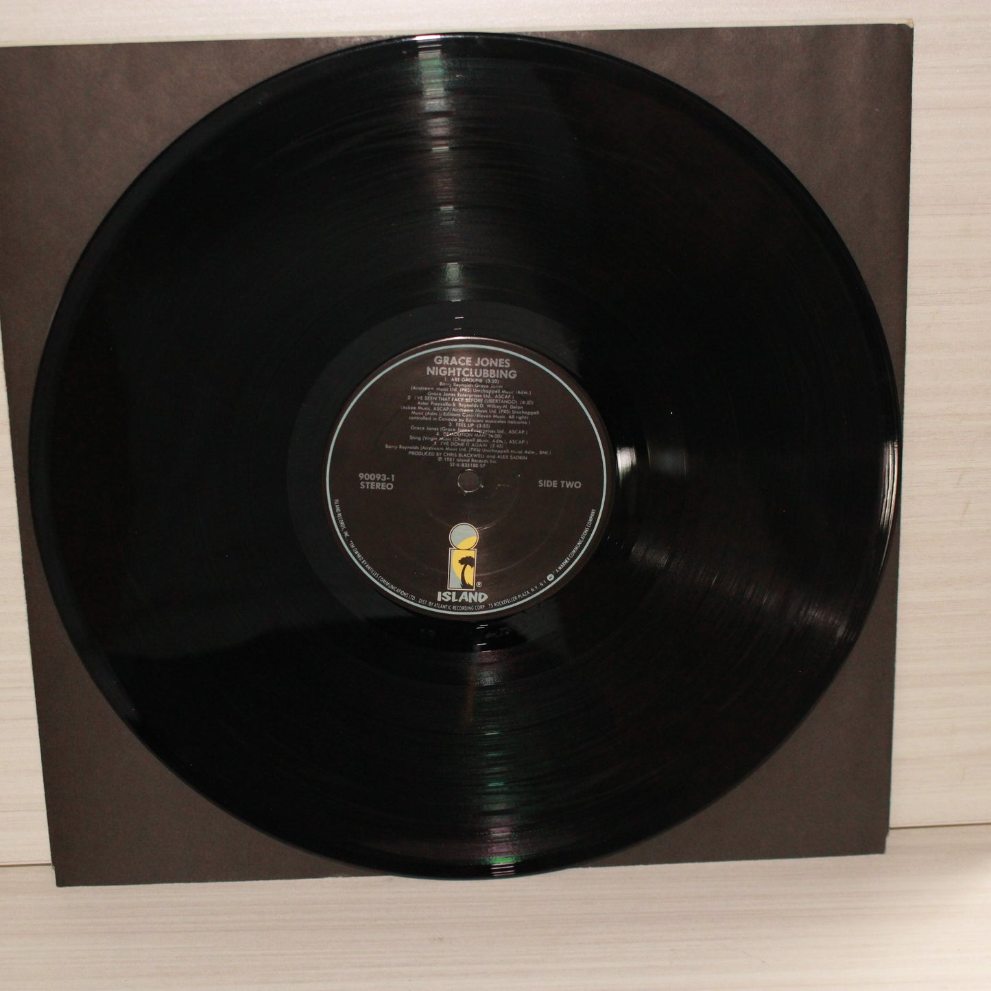Grace Jones : Nightclubbing (LP,Album)