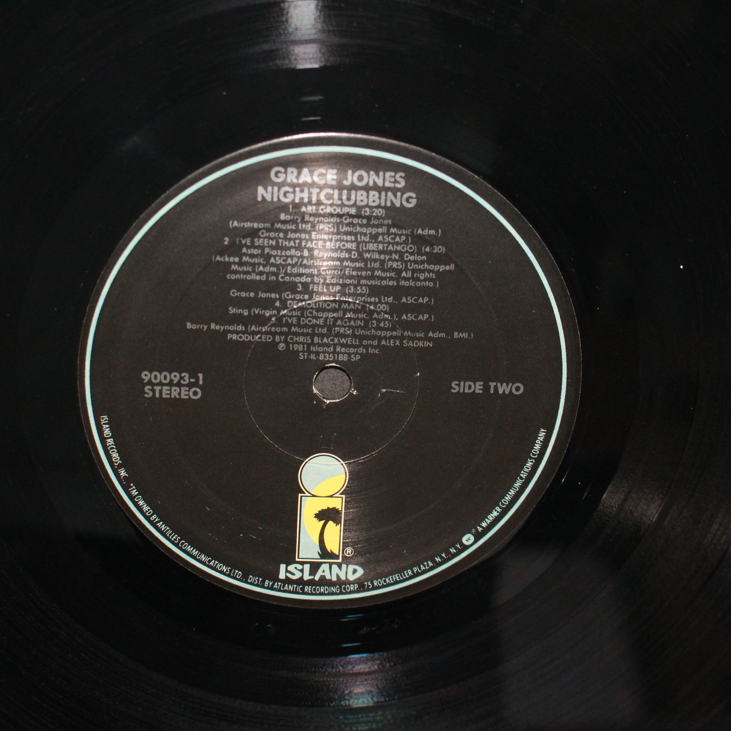 Grace Jones : Nightclubbing (LP,Album)