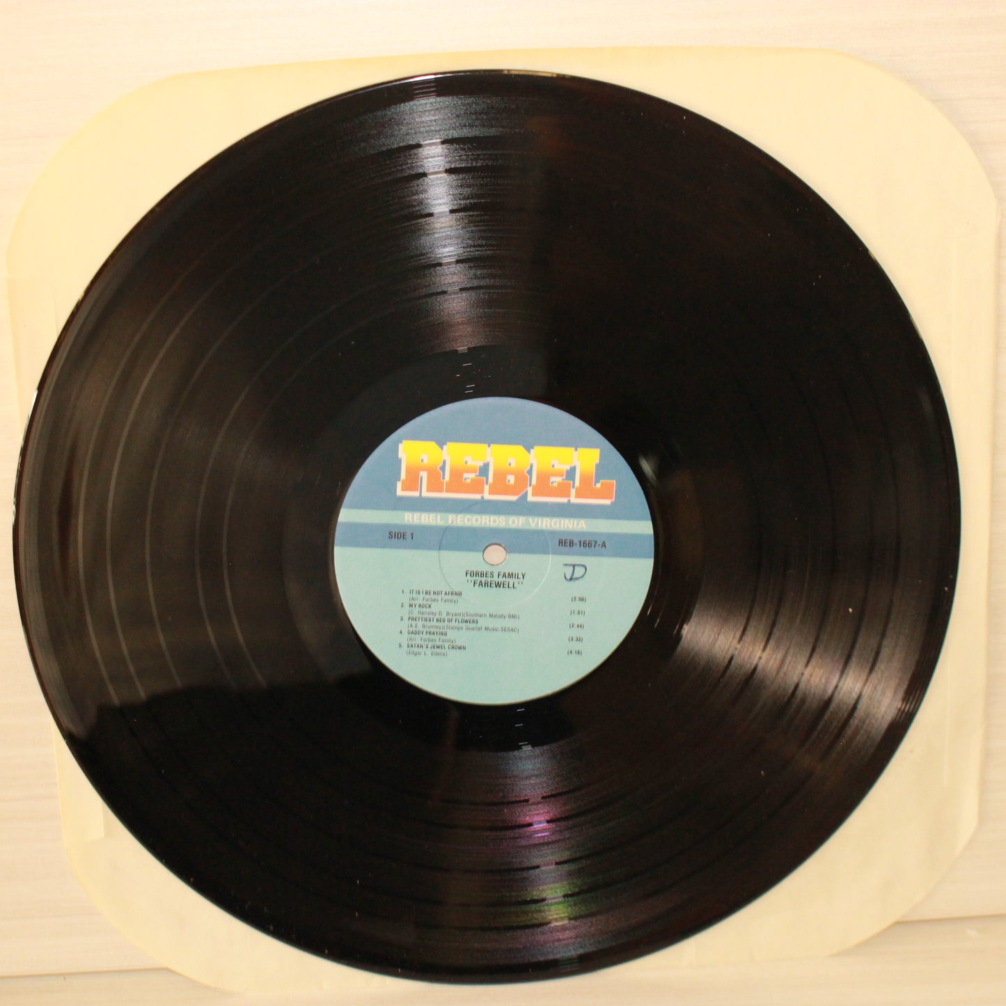 Forbes Family : Farewell (LP,Album)