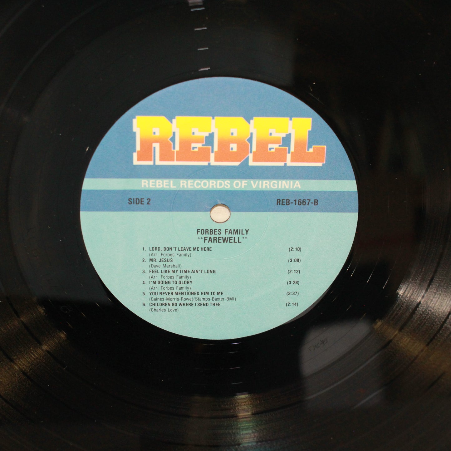 Forbes Family : Farewell (LP,Album)