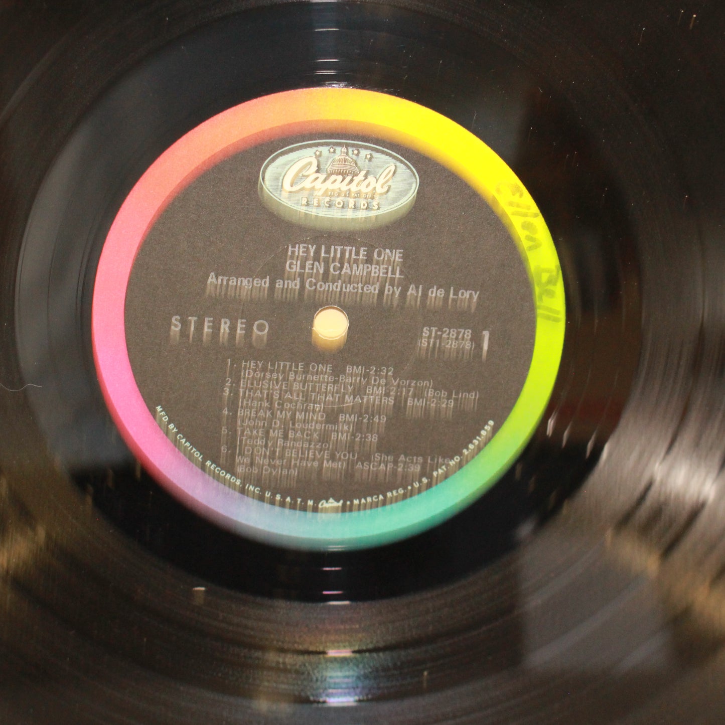Glen Campbell : Hey, Little One (LP,Album)