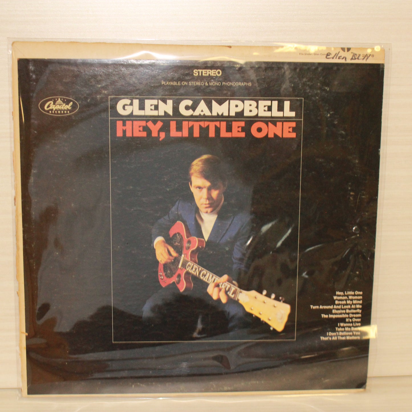 Glen Campbell : Hey, Little One (LP,Album)